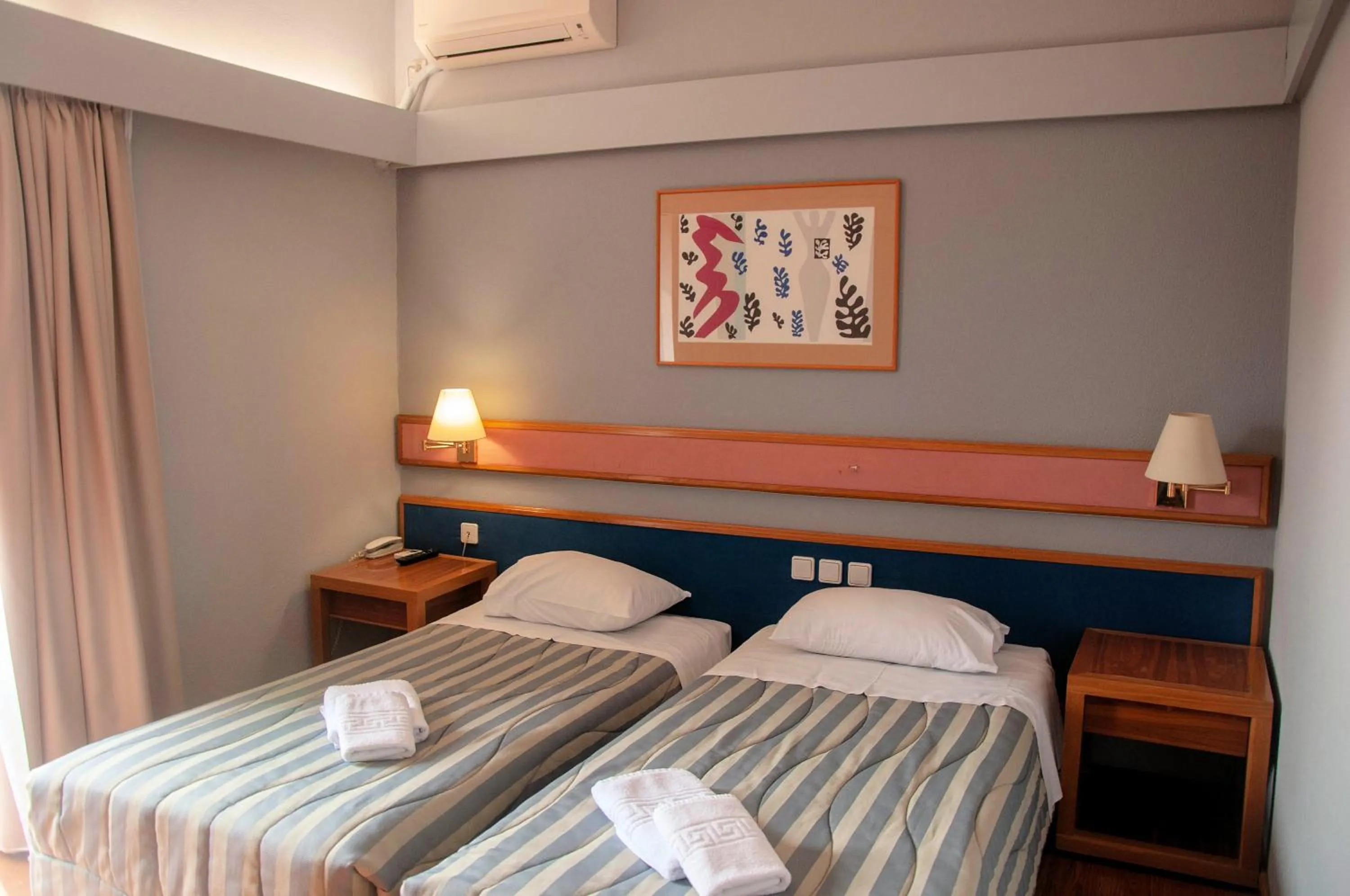 Bedroom, Bed in Hotel Samaras