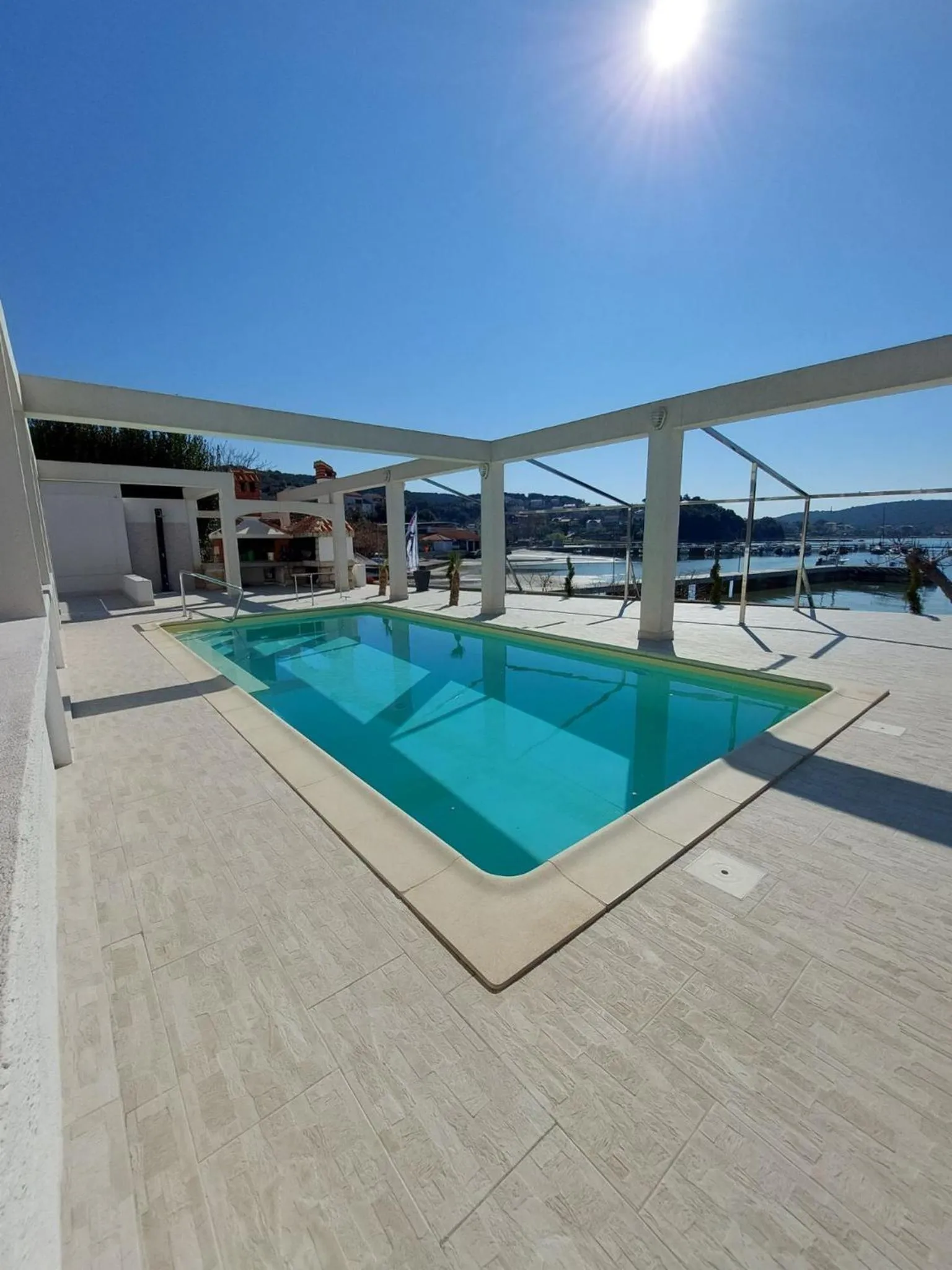 Swimming pool in Apartment Marta