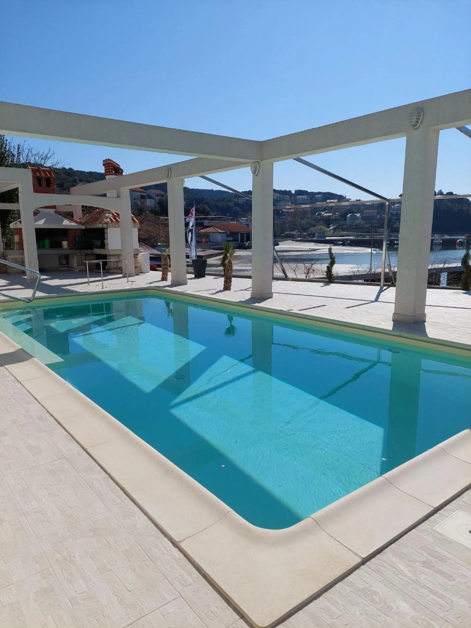Swimming pool in Apartment Marta