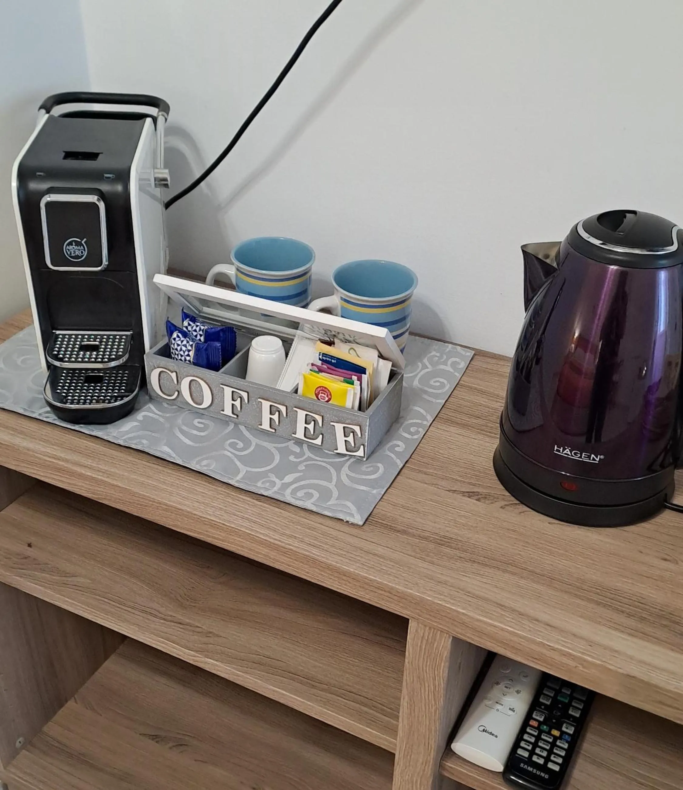 Coffee/tea facilities in Il Vicolo b&b