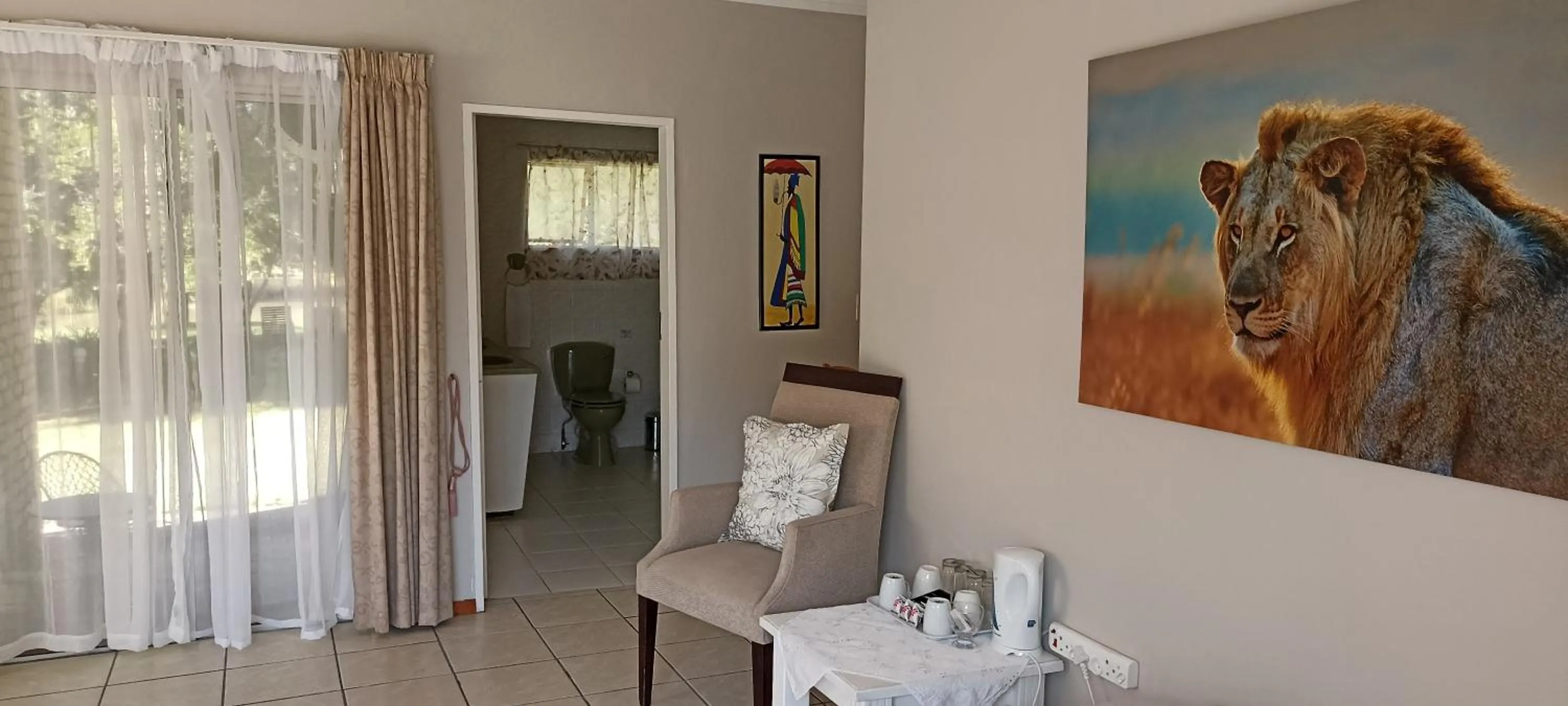 Bathroom in Tamboti Bush Lodge
