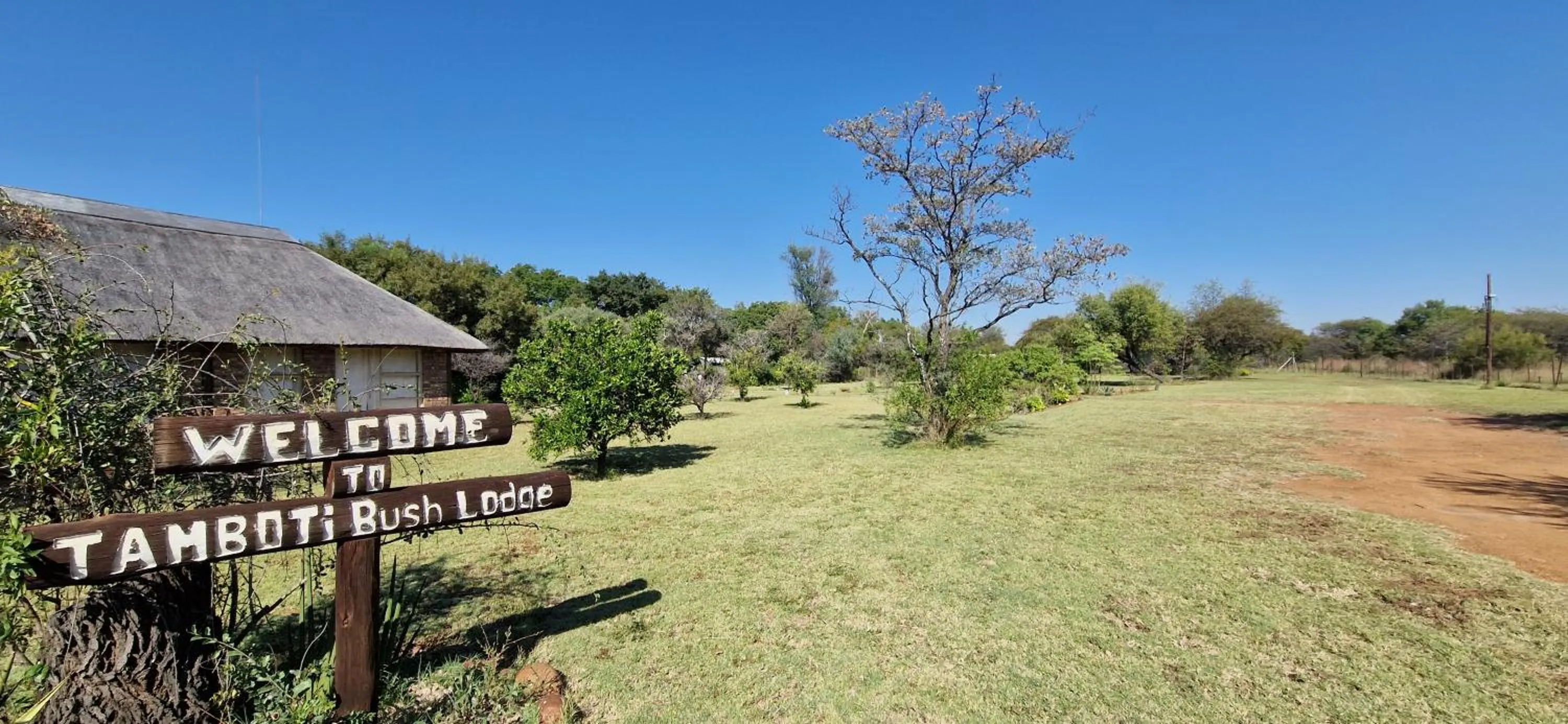 Garden in Tamboti Bush Lodge