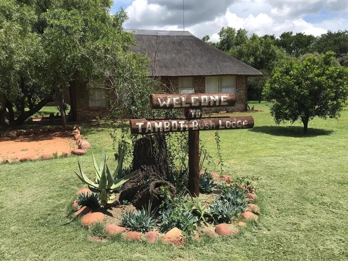 Facade/entrance in Tamboti Bush Lodge