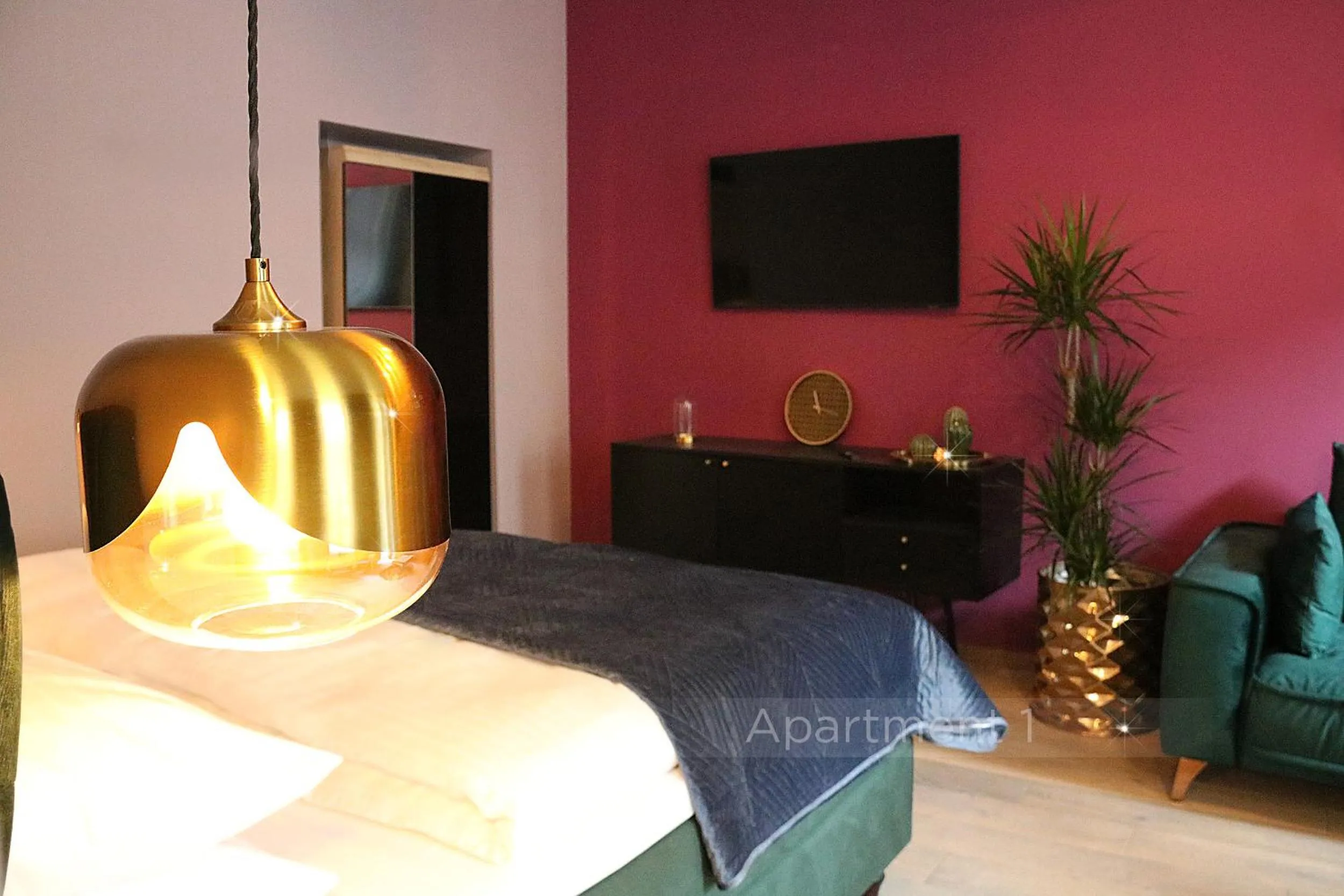 Bed in Street Living Hotel - Apartments