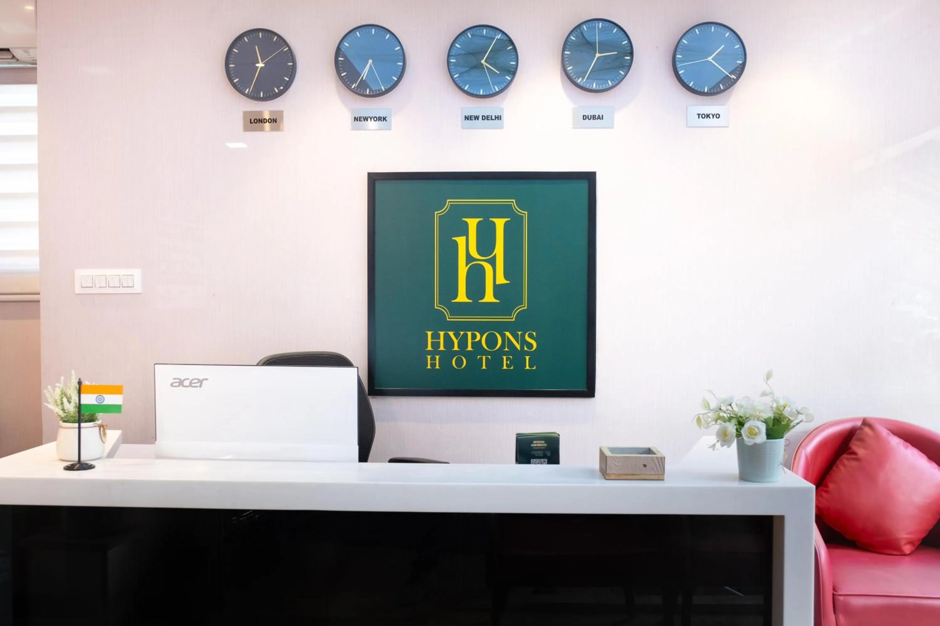 Lobby or reception in Hypons Hotel