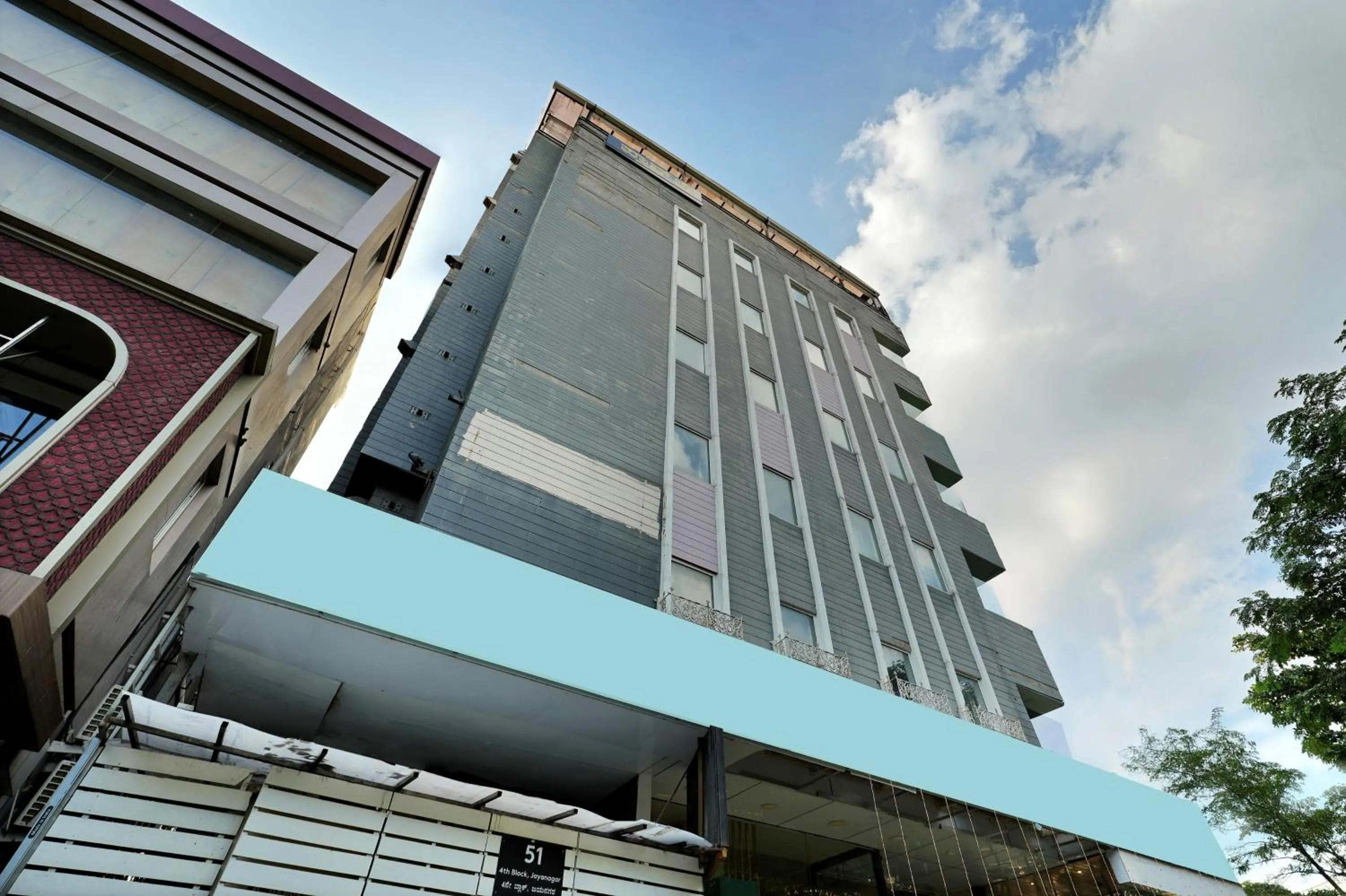 Property building in Treebo Jagadish Hotel, Jayanagar
