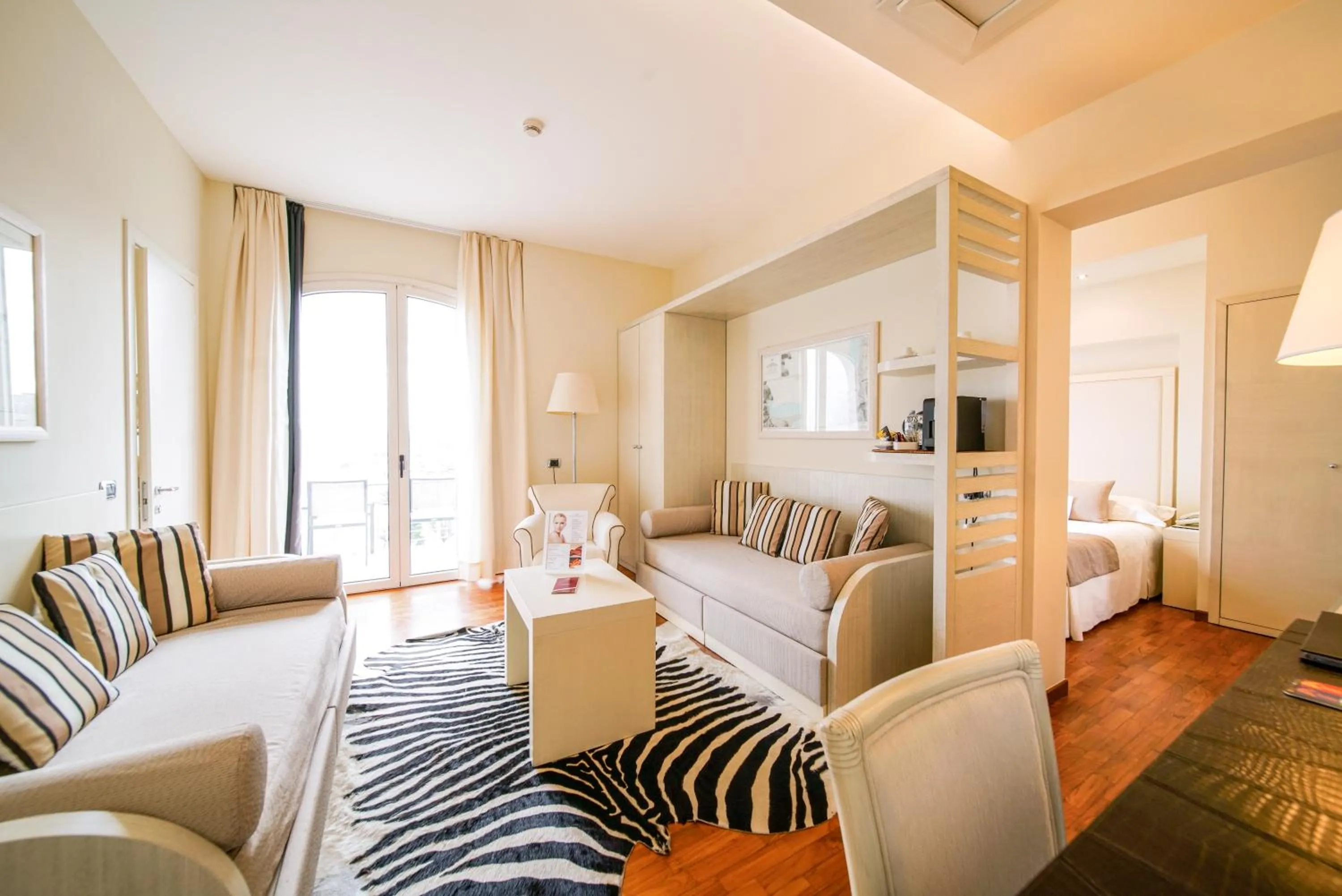 Bed in Terrazza Marconi Hotel&Spamarine