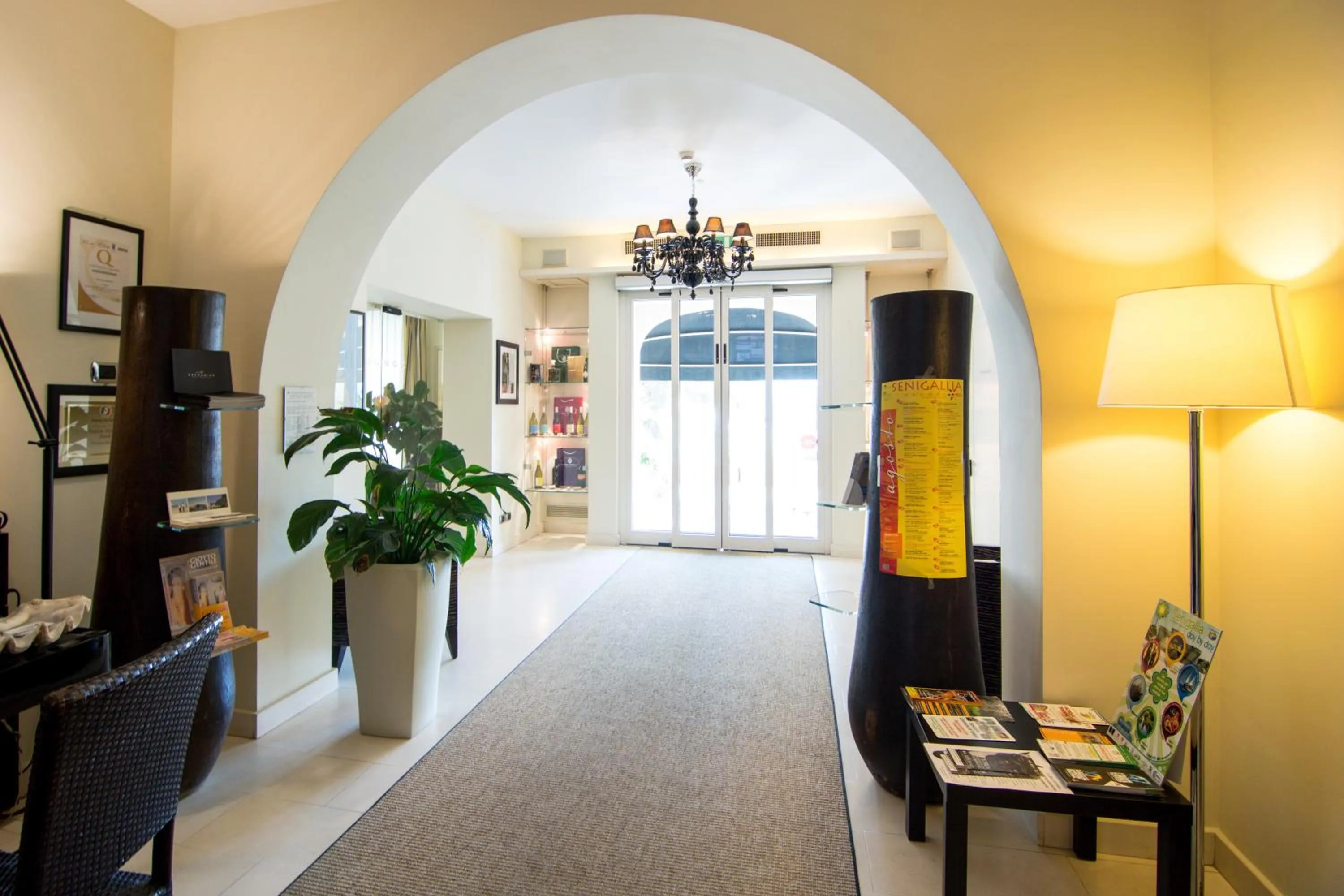 Lobby or reception in Terrazza Marconi Hotel&Spamarine