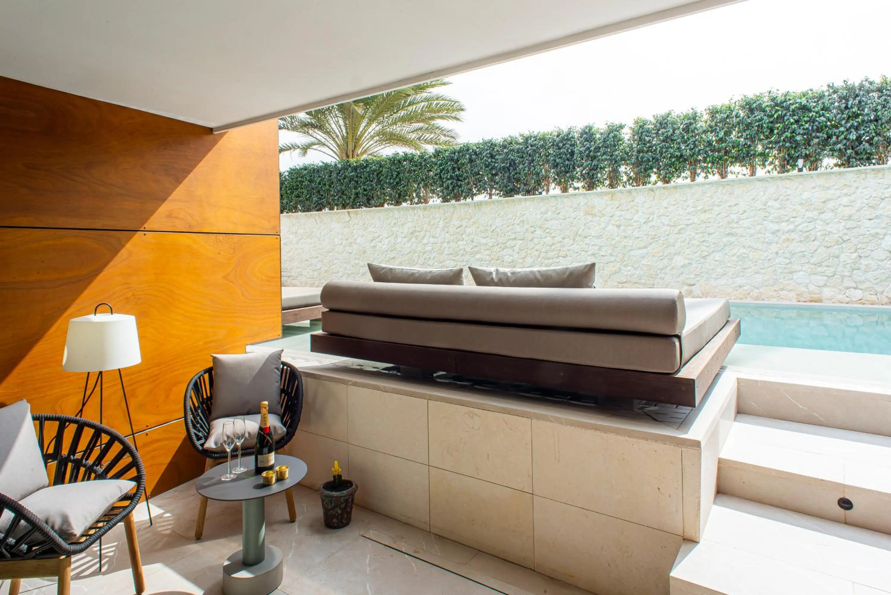 Patio in TenSuites - Adults Only