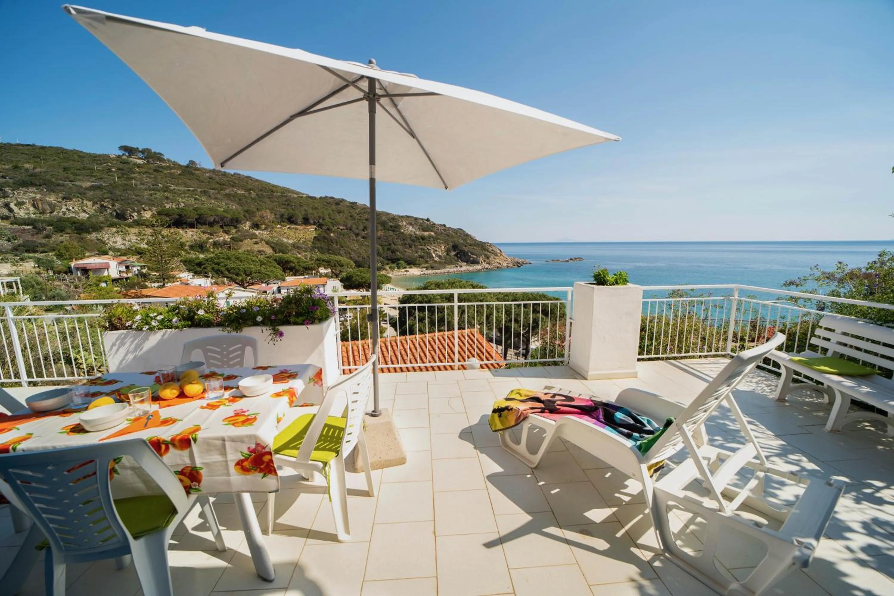Balcony/Terrace in Le sirene