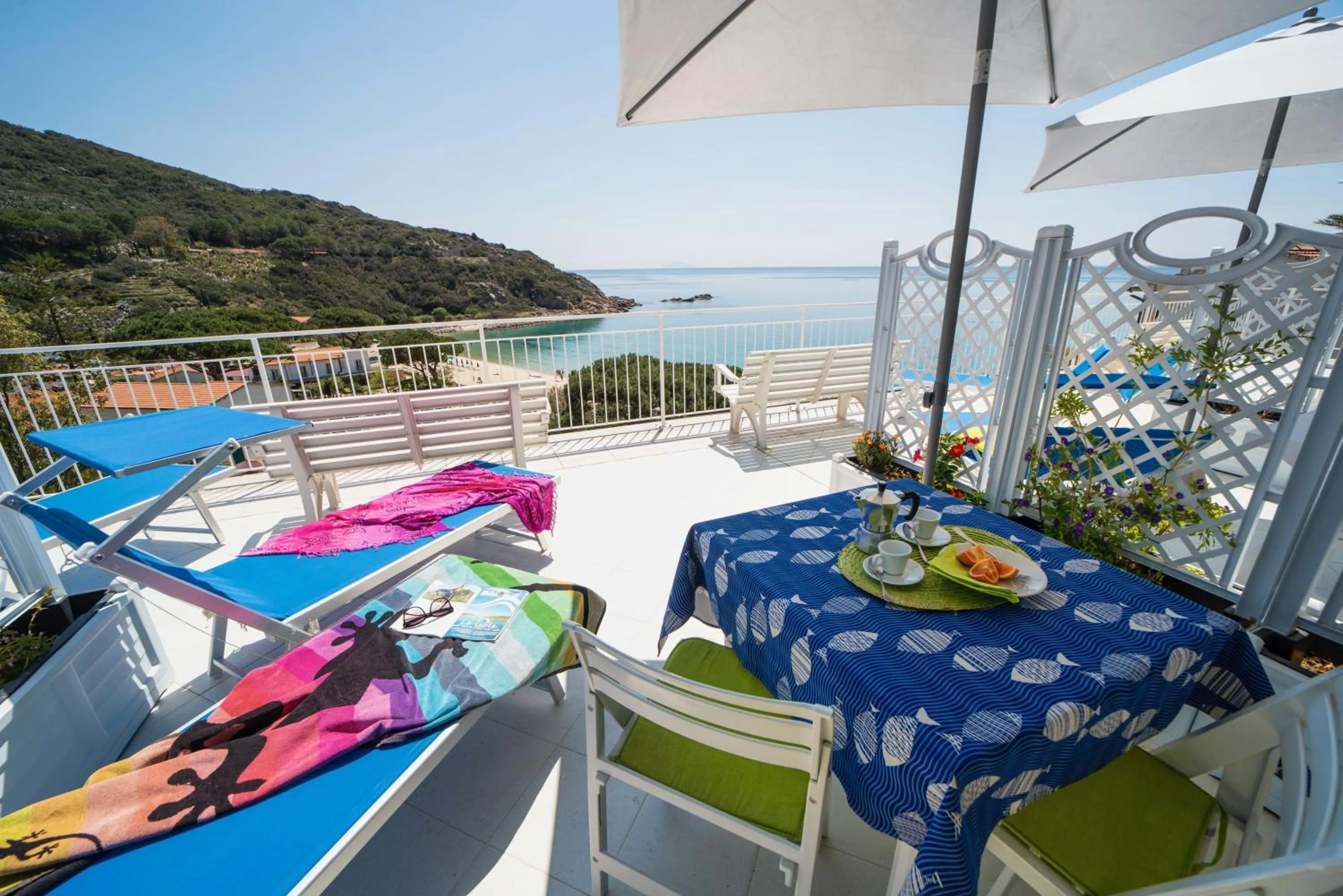 Balcony/Terrace in Le sirene