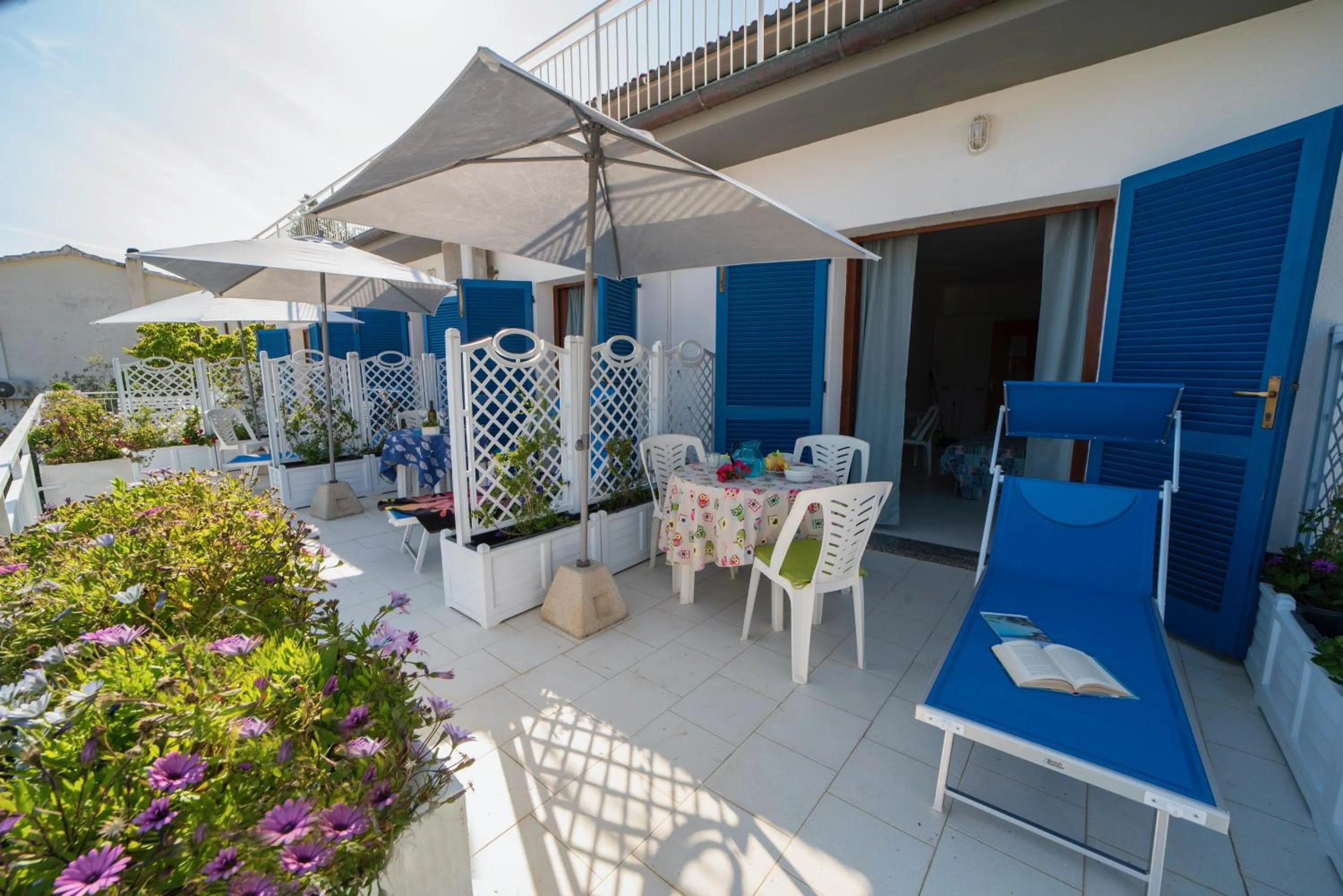 Facade/entrance in Le sirene