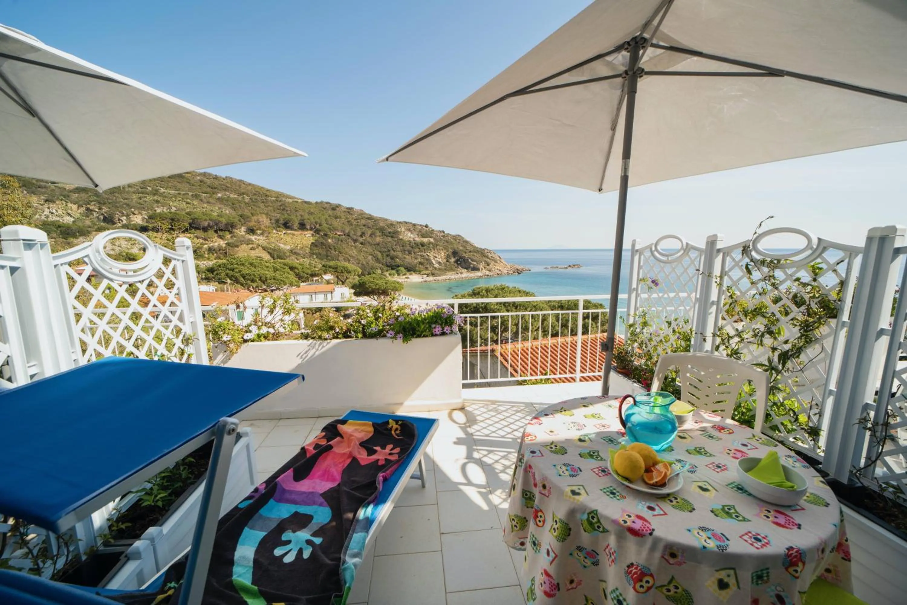 Balcony/Terrace in Le sirene