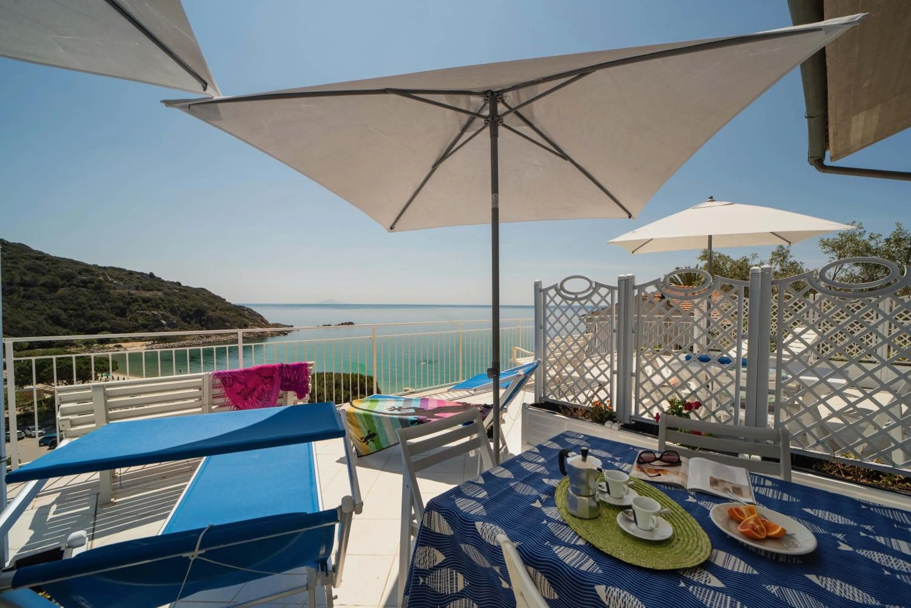 View (from property/room) in Le sirene