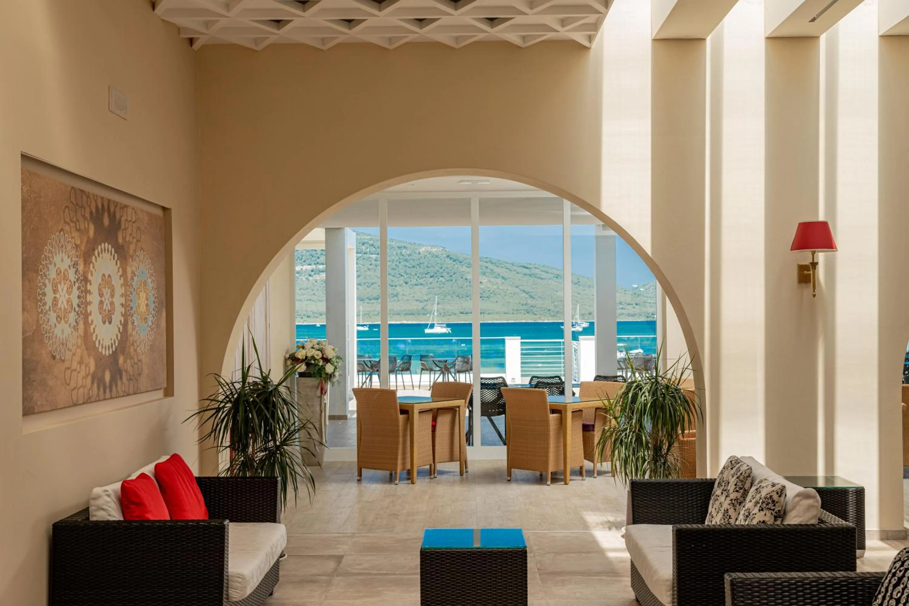 Living room in Hotel Portoconte