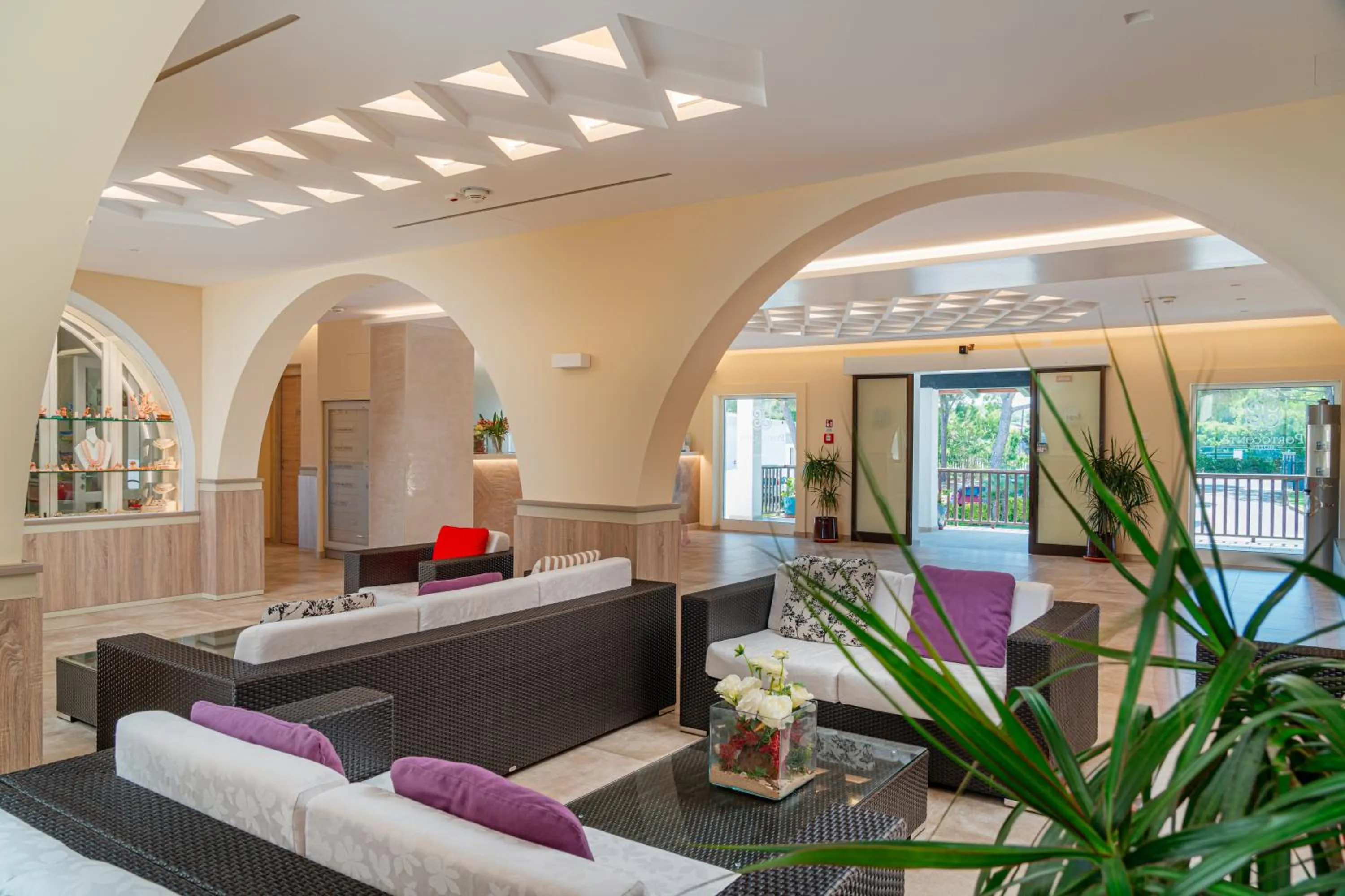 Living room in Hotel Portoconte