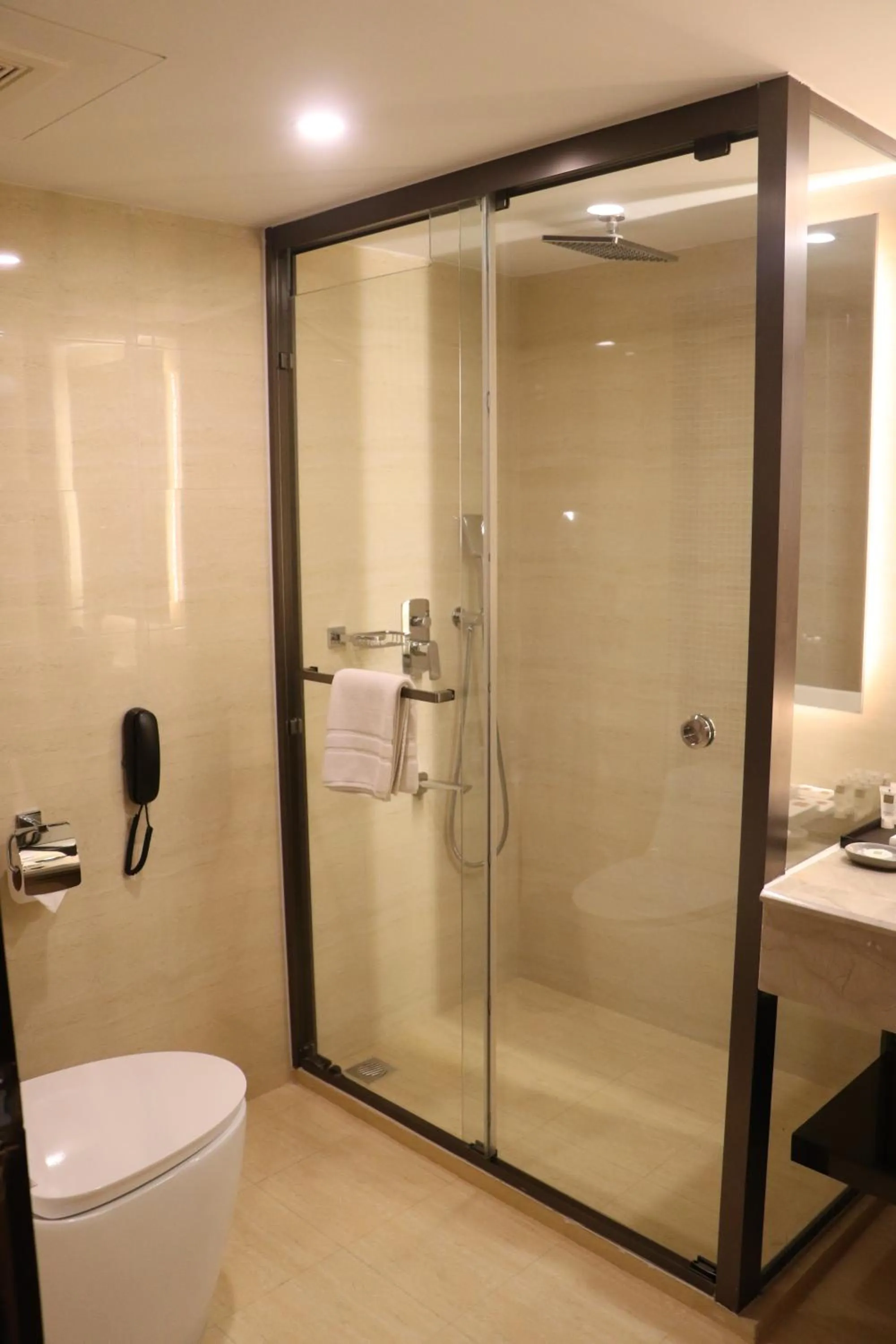 Shower in Grand Sylhet Hotel & Resort