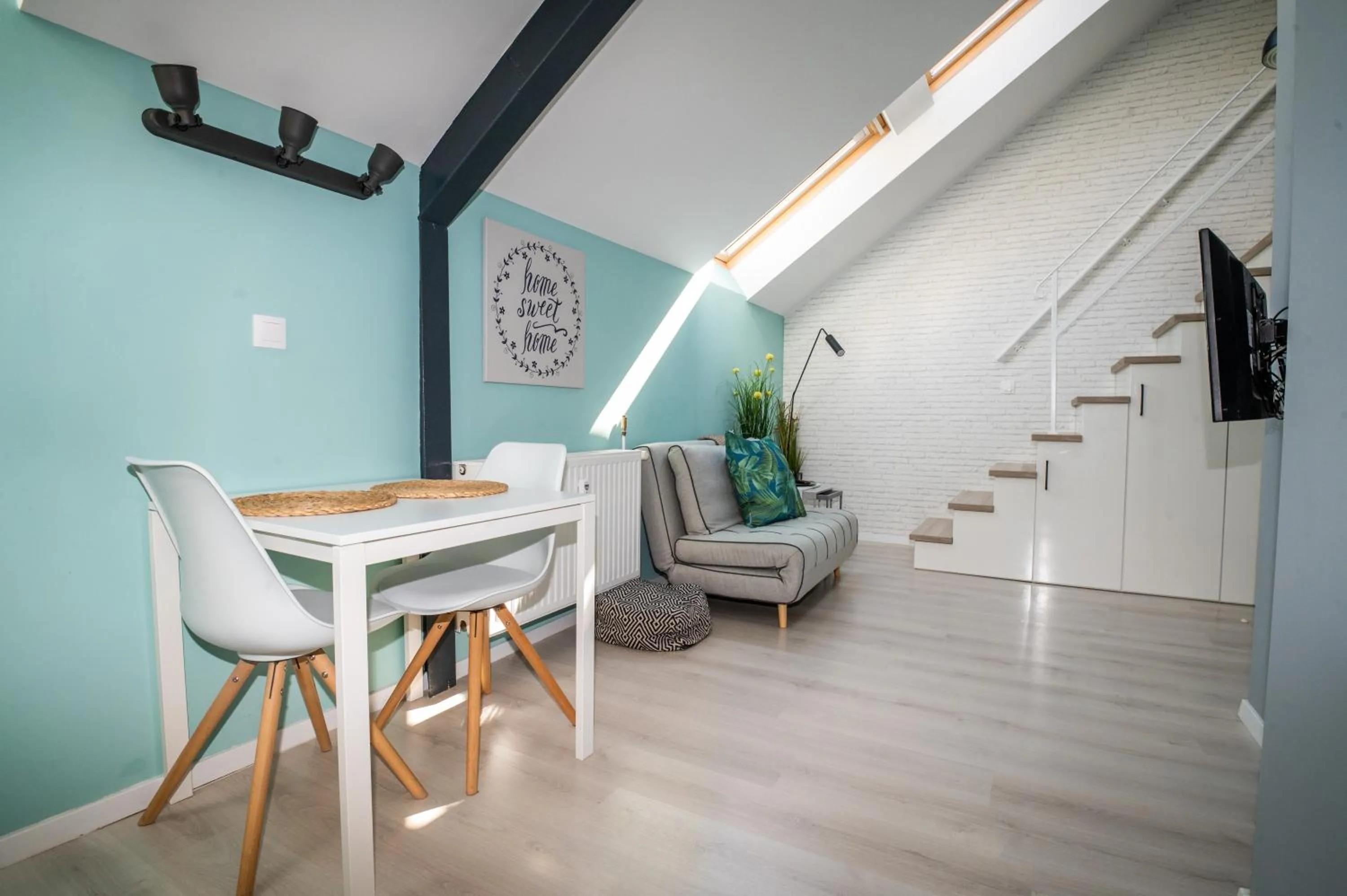 Living room in Palms Apartments Budapest