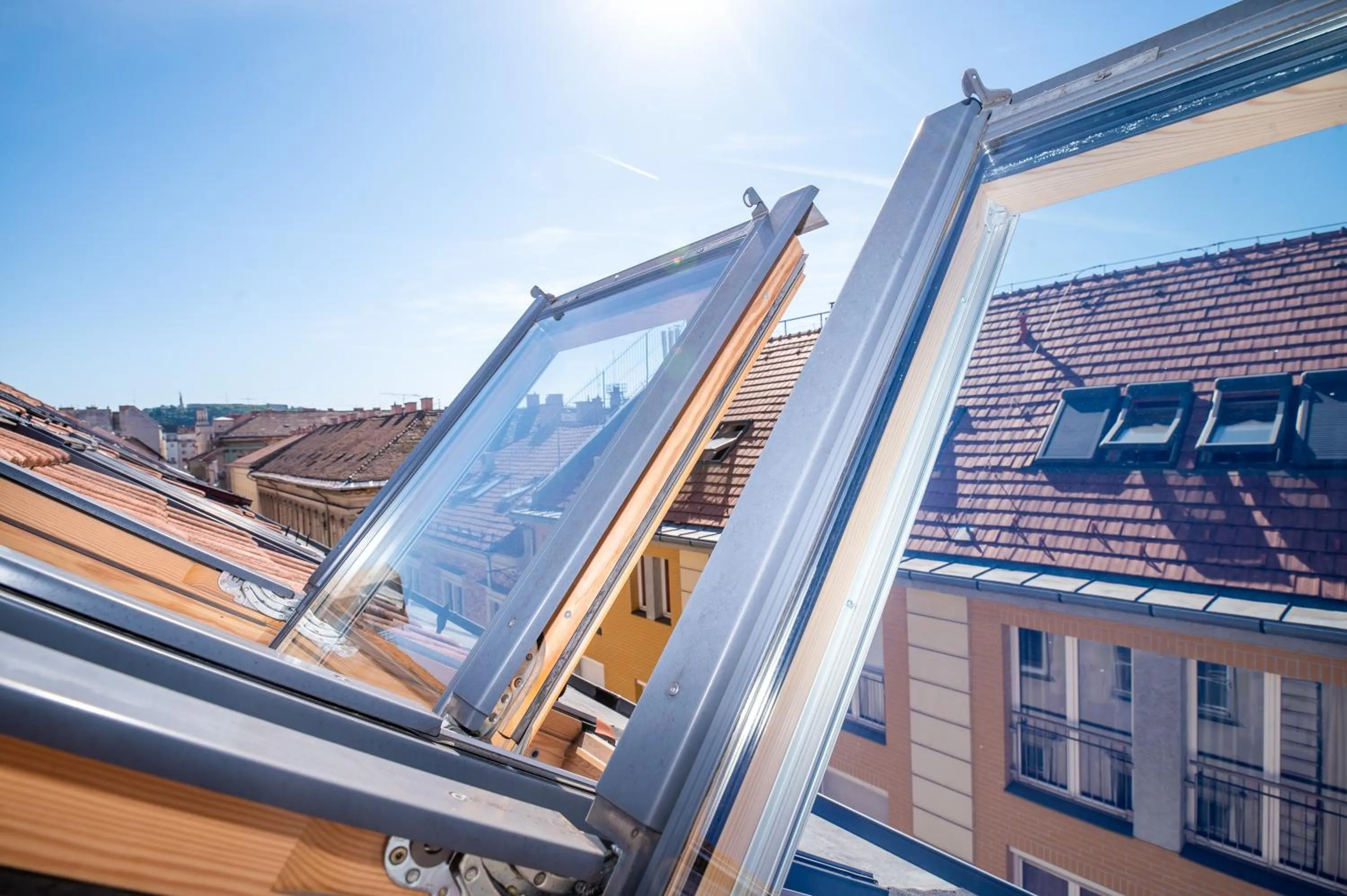 Property building in Palms Apartments Budapest