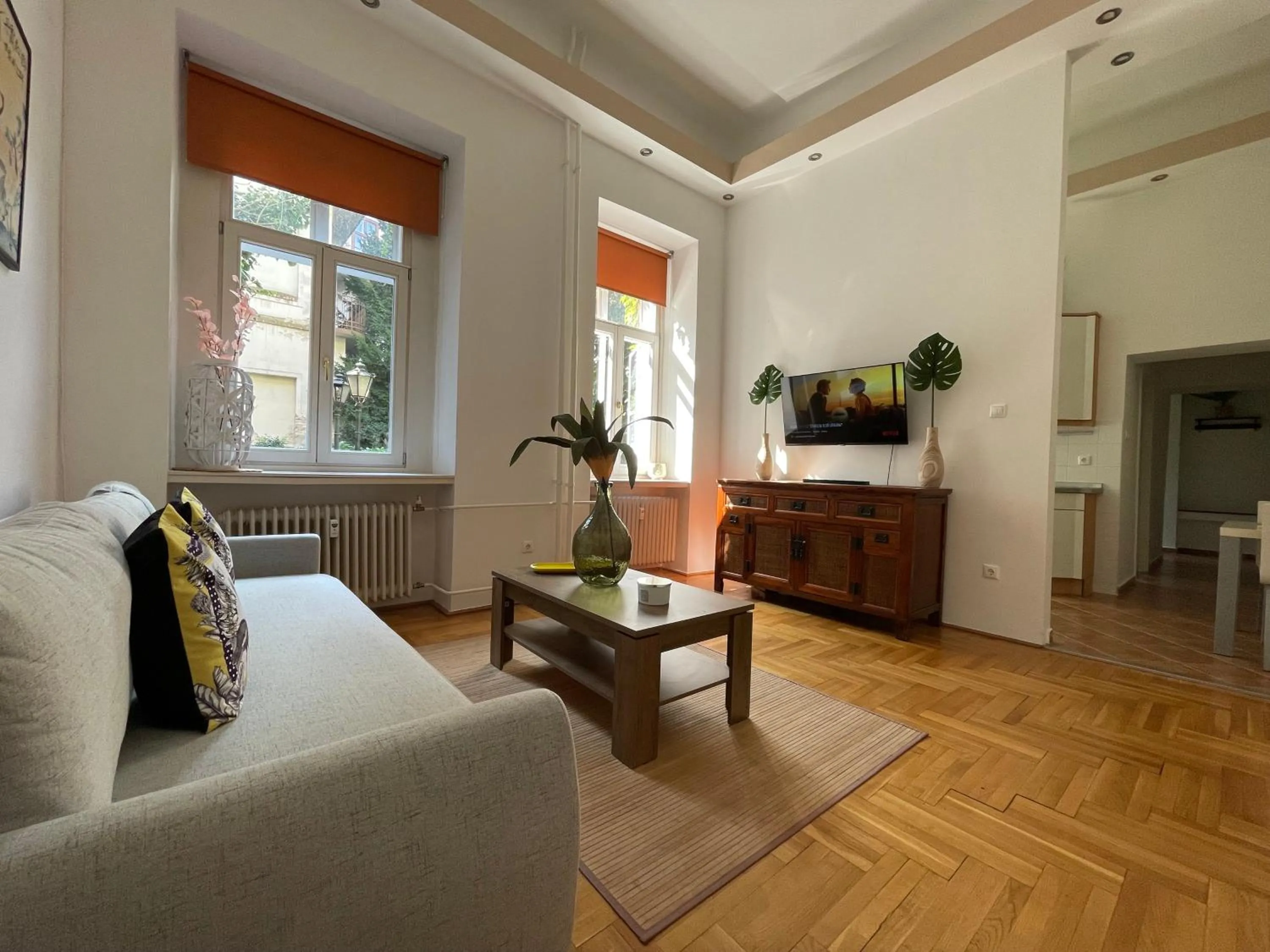 TV and multimedia in Palms Apartments Budapest