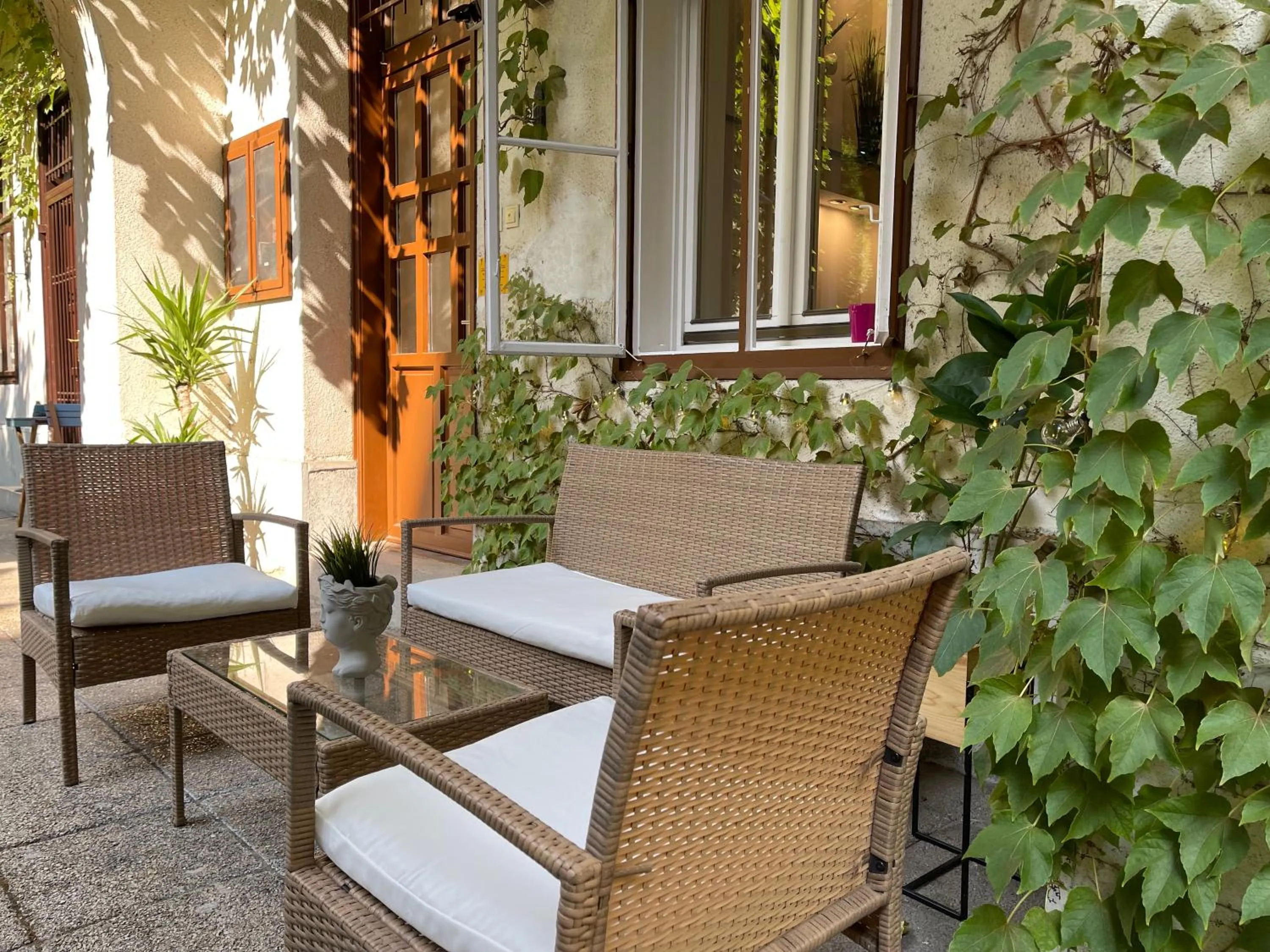 Garden in Palms Apartments Budapest