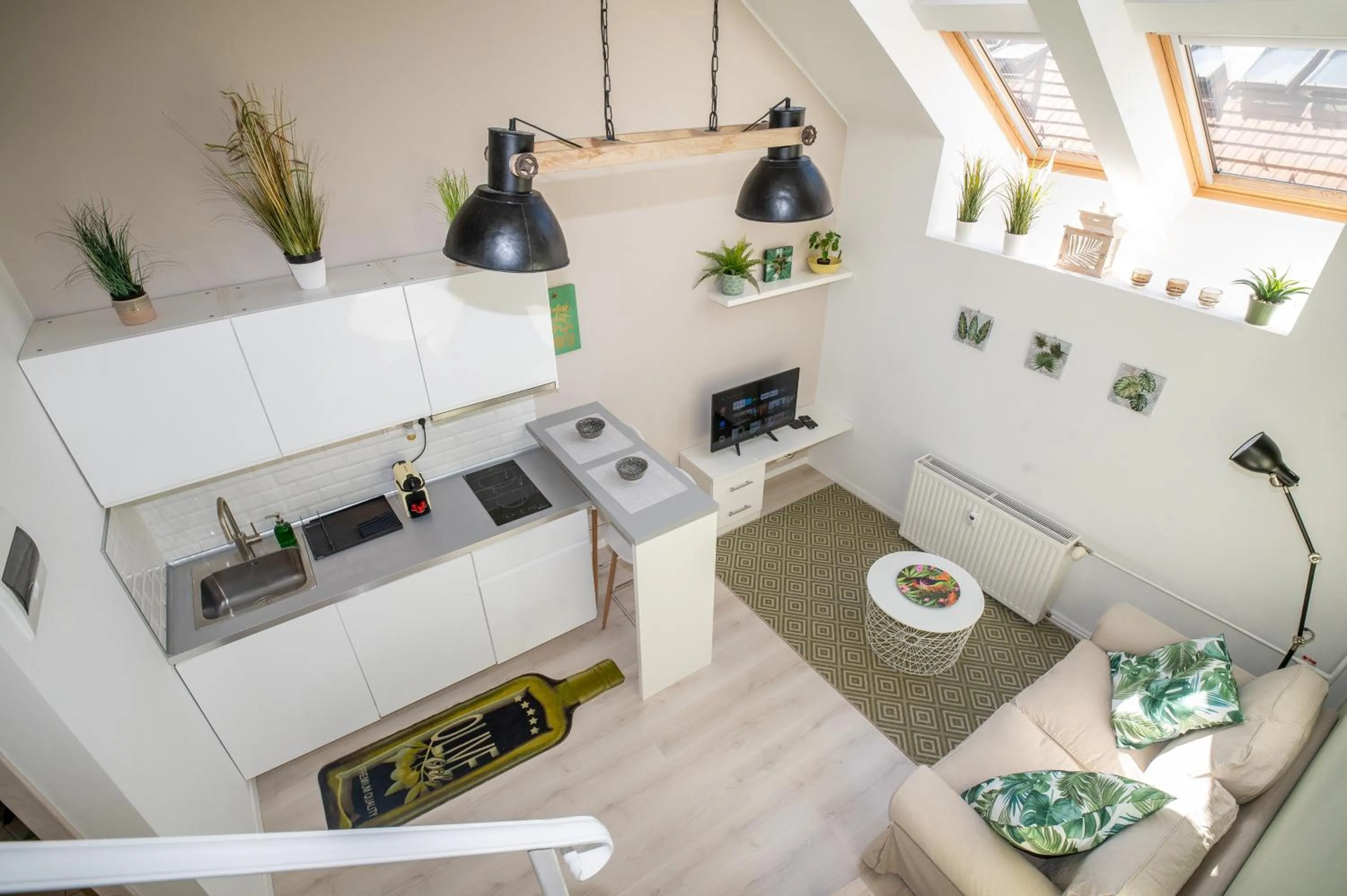 TV and multimedia in Palms Apartments Budapest