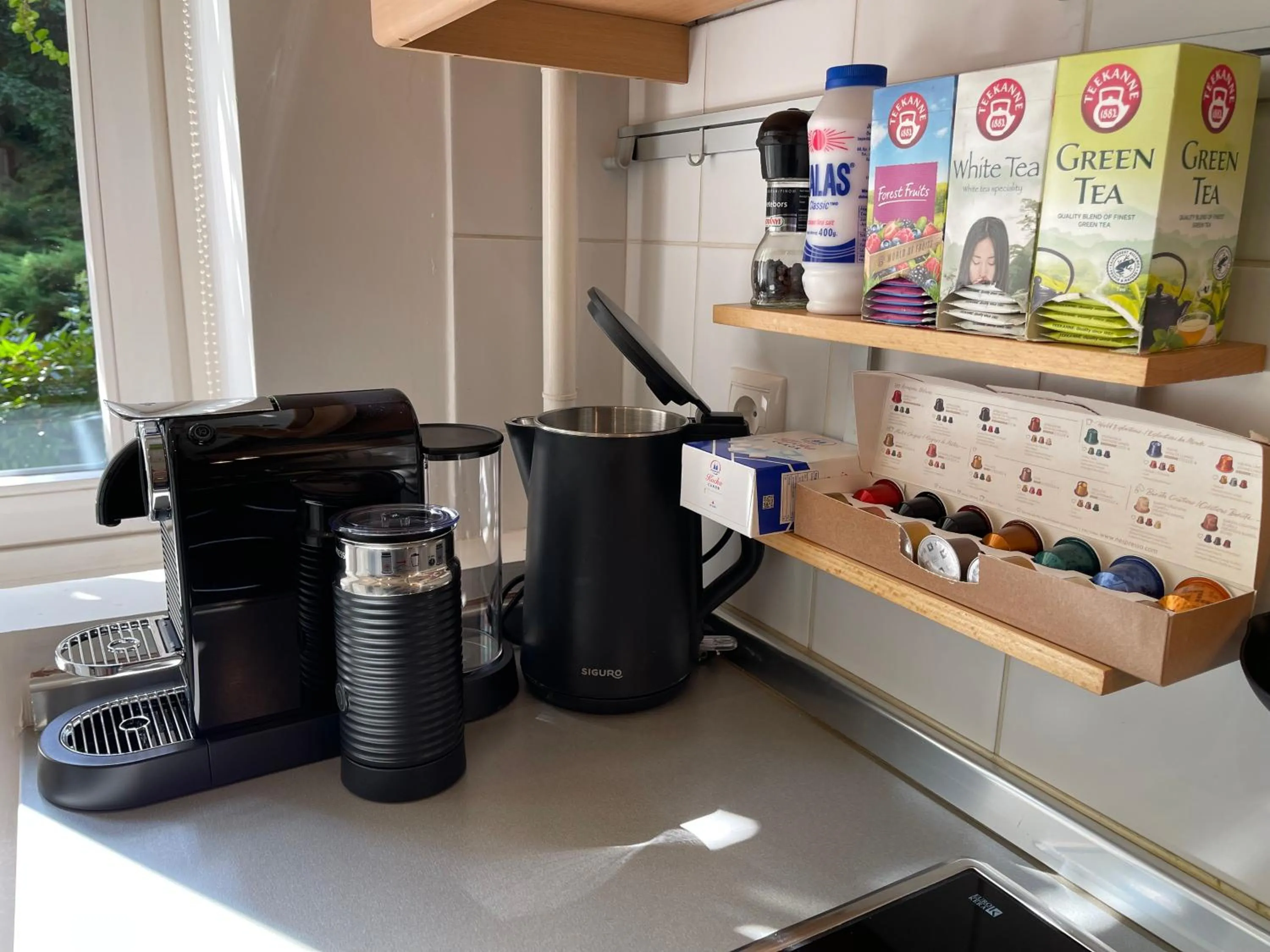 Coffee/tea facilities in Palms Apartments Budapest