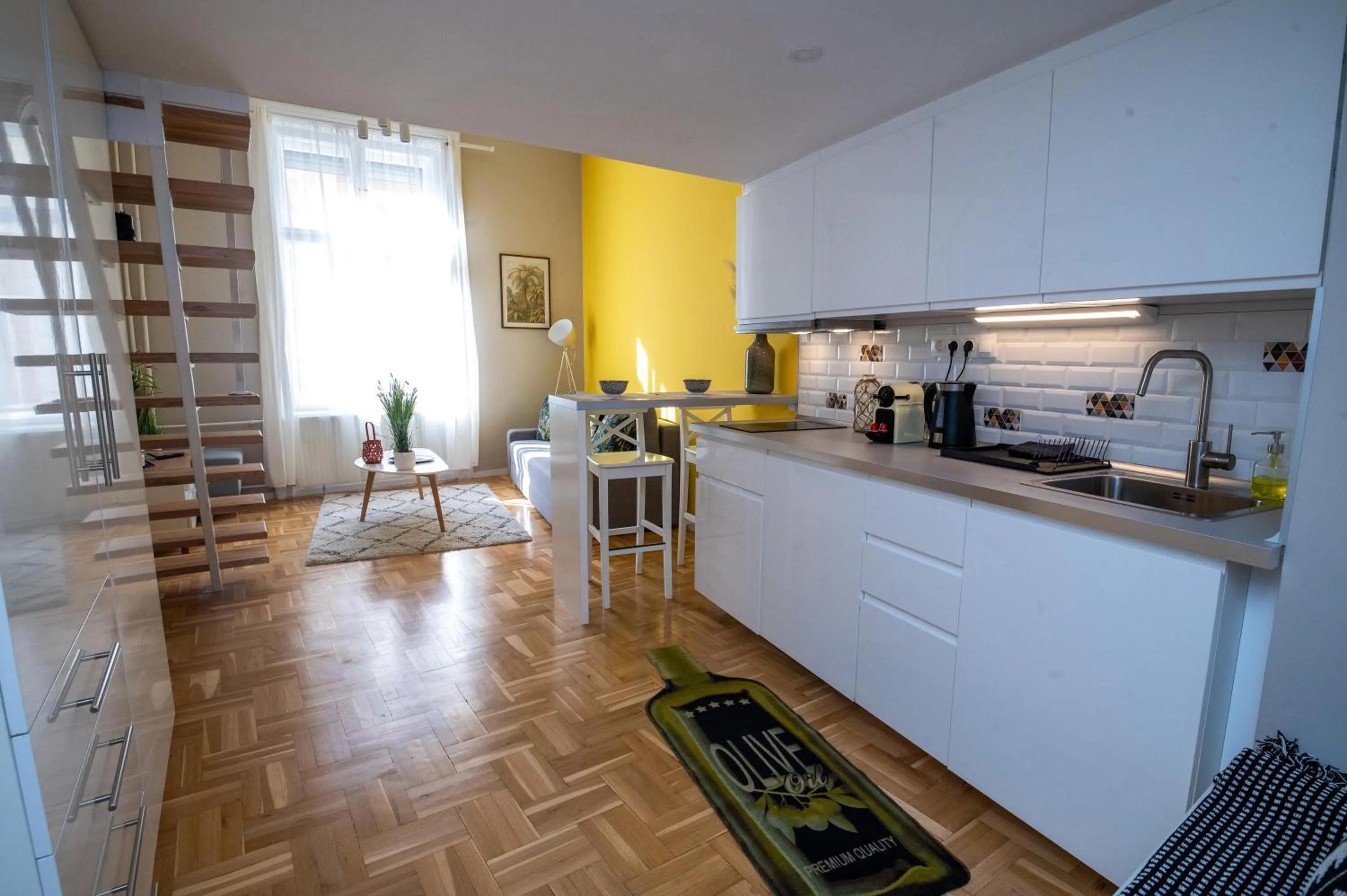 Coffee/tea facilities in Palms Apartments Budapest