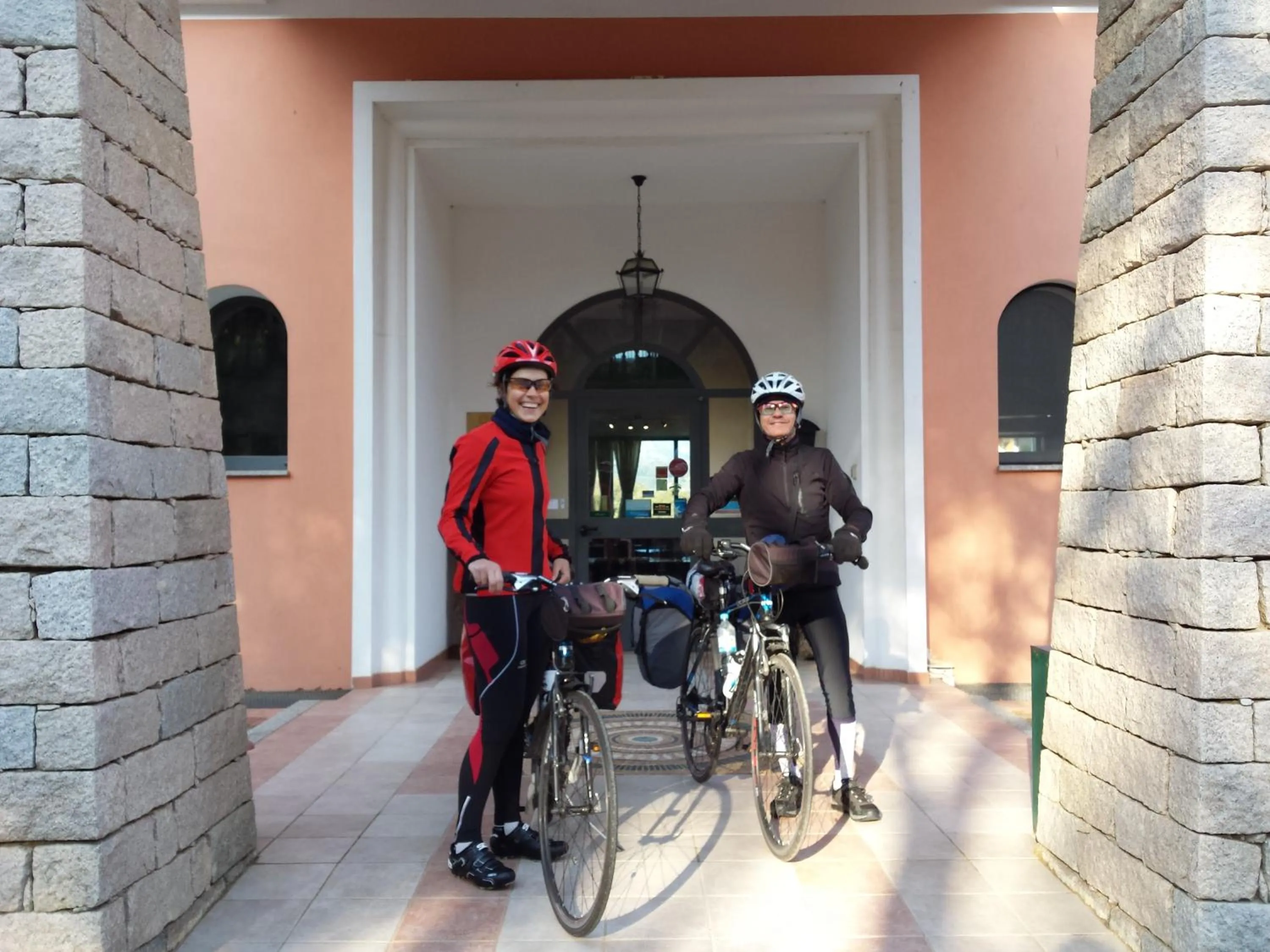 People in Pausania Inn