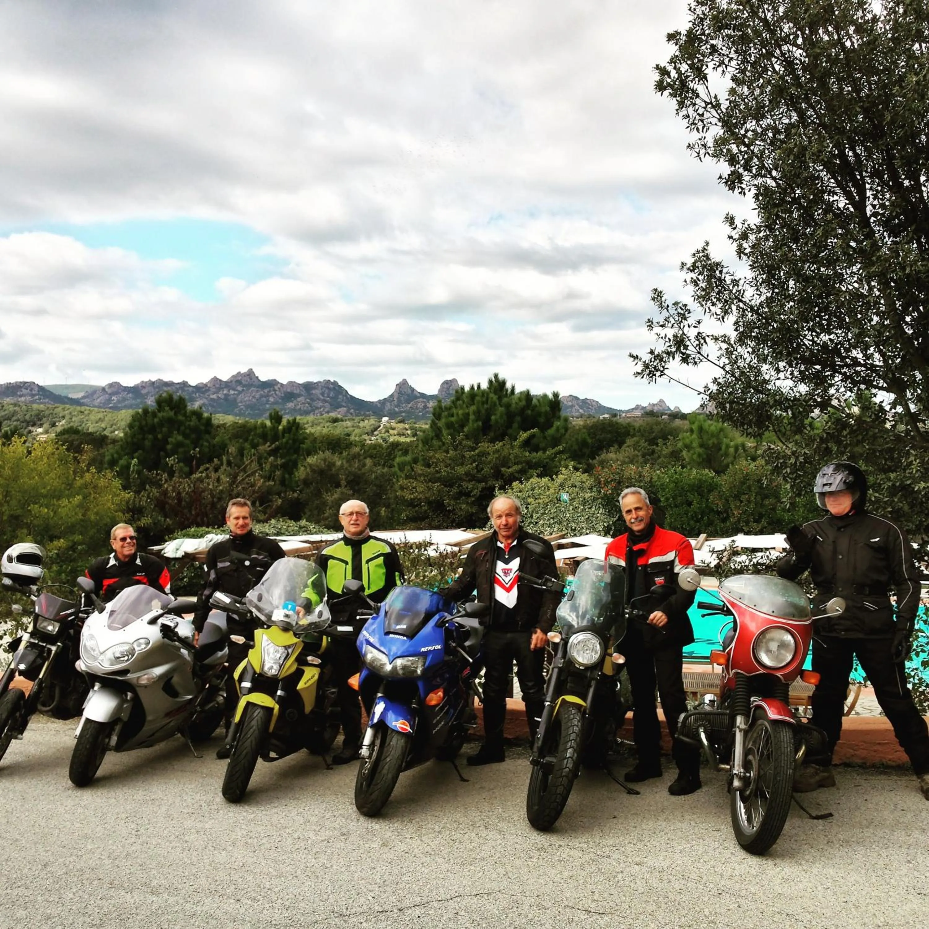 group of guests in Pausania Inn