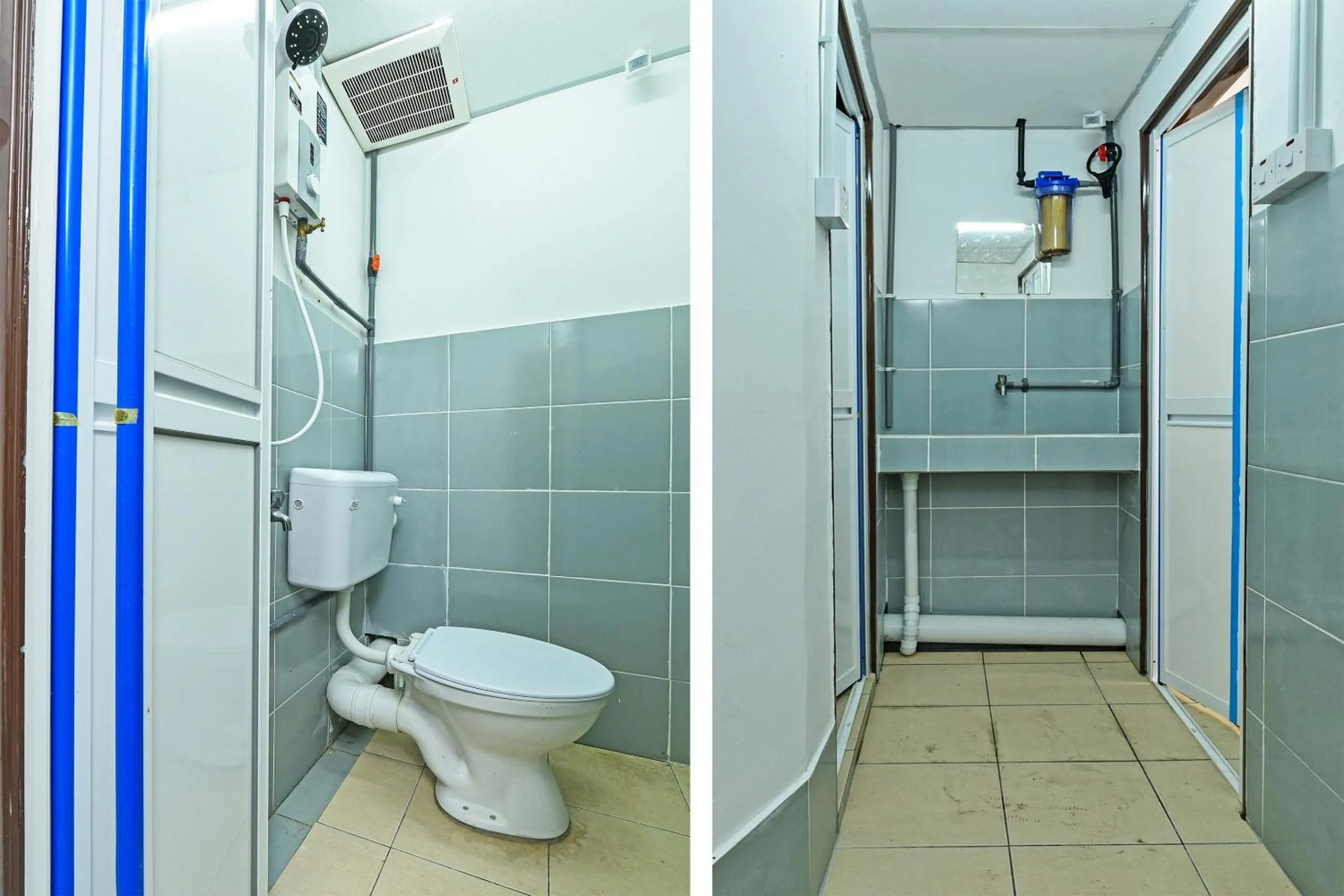 Bathroom in Hotel O Sri Rampai Metro Hostel