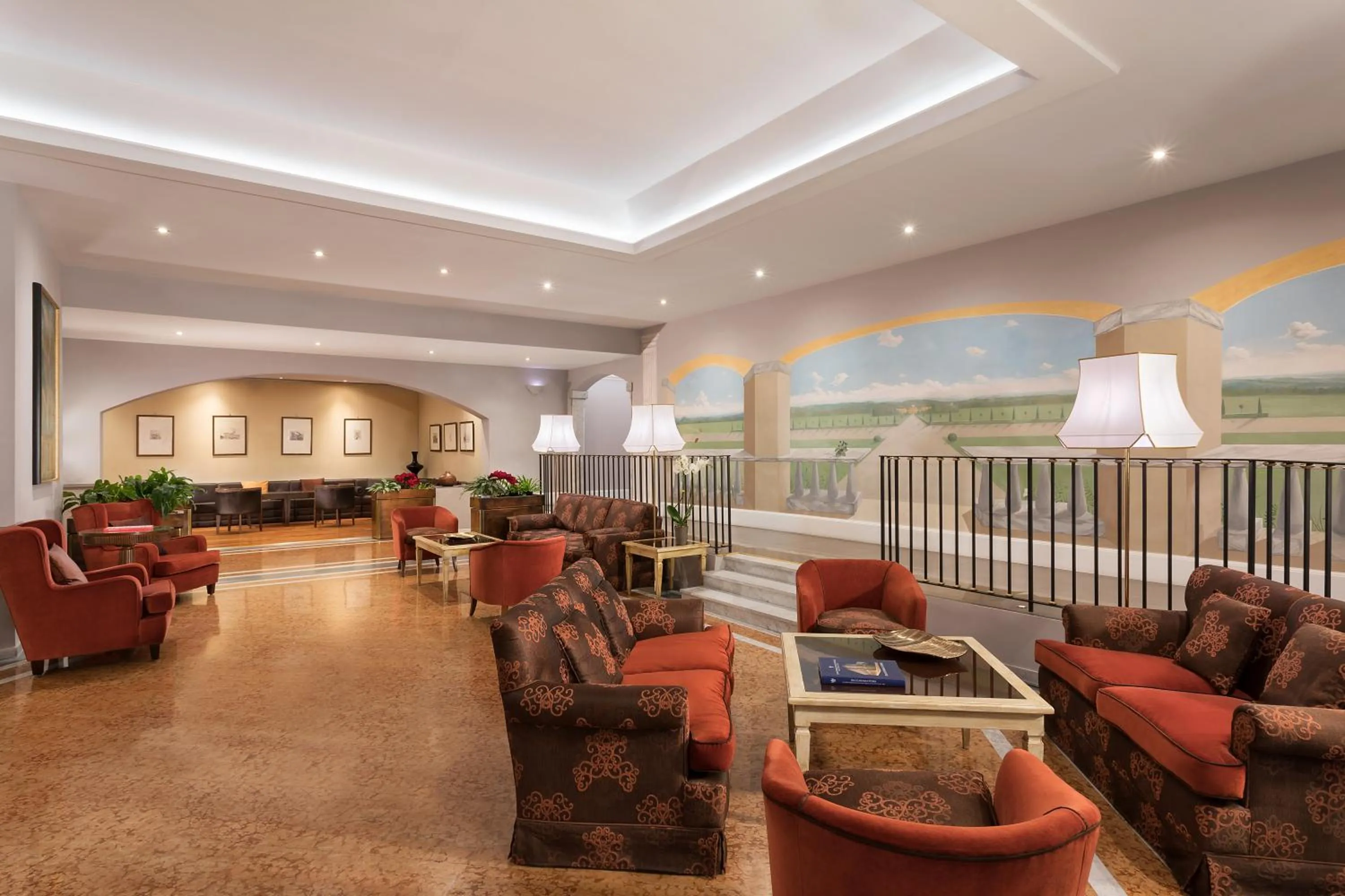 Communal lounge/ TV room in Sina Maria Luigia