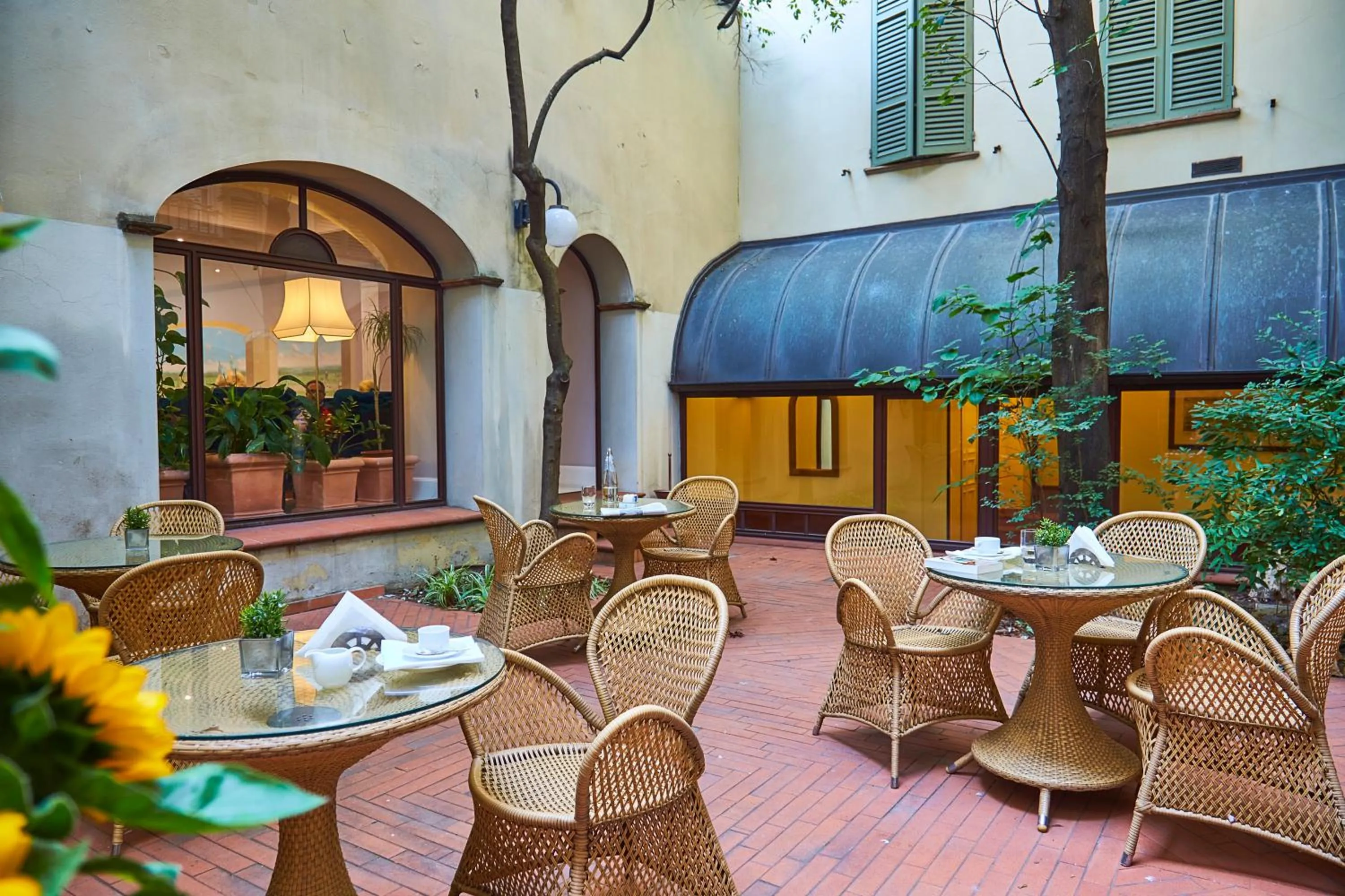 Garden view in Sina Maria Luigia