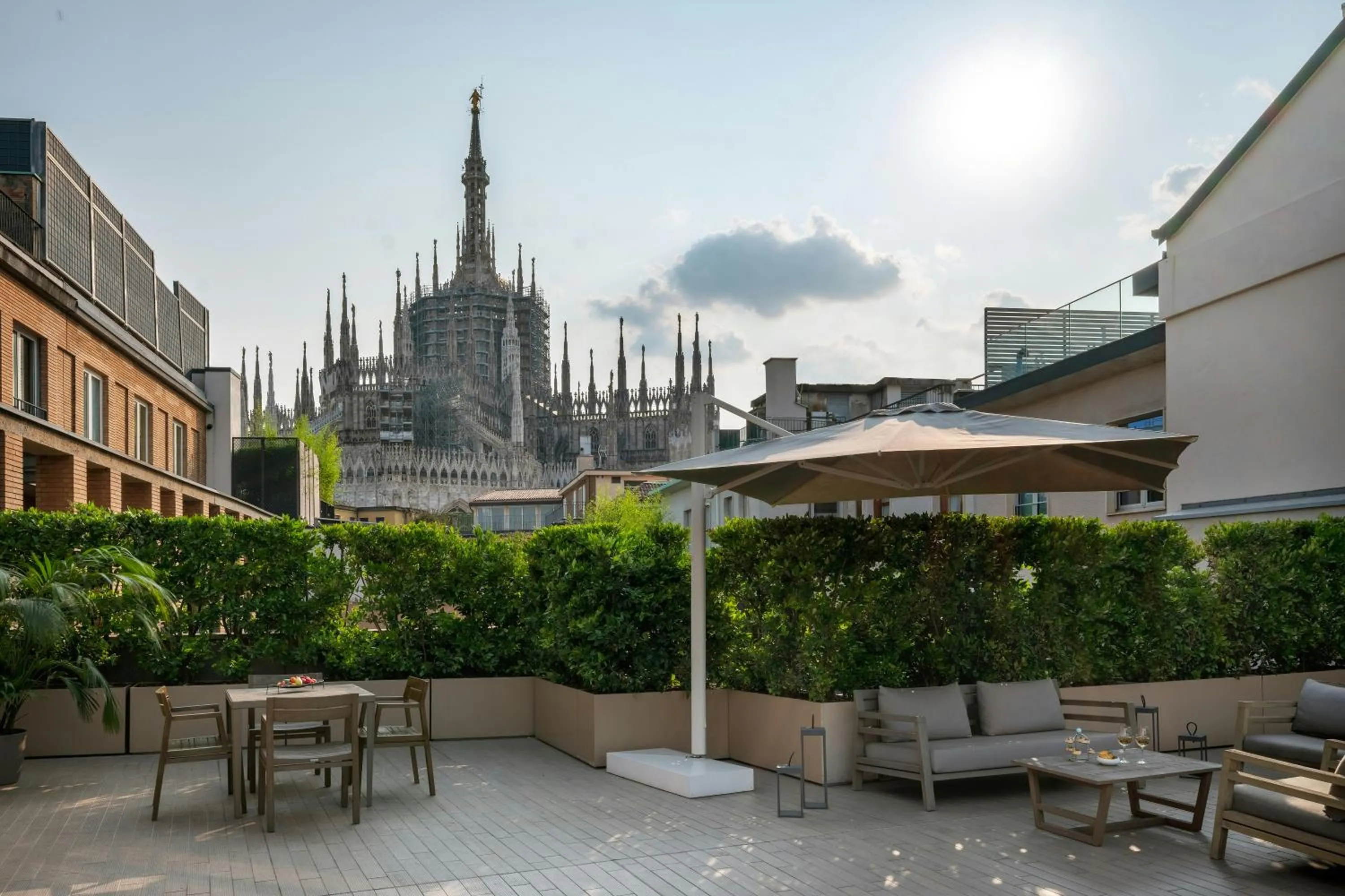 Photo of the whole room in Rosa Grand Milano - Starhotels Collezione