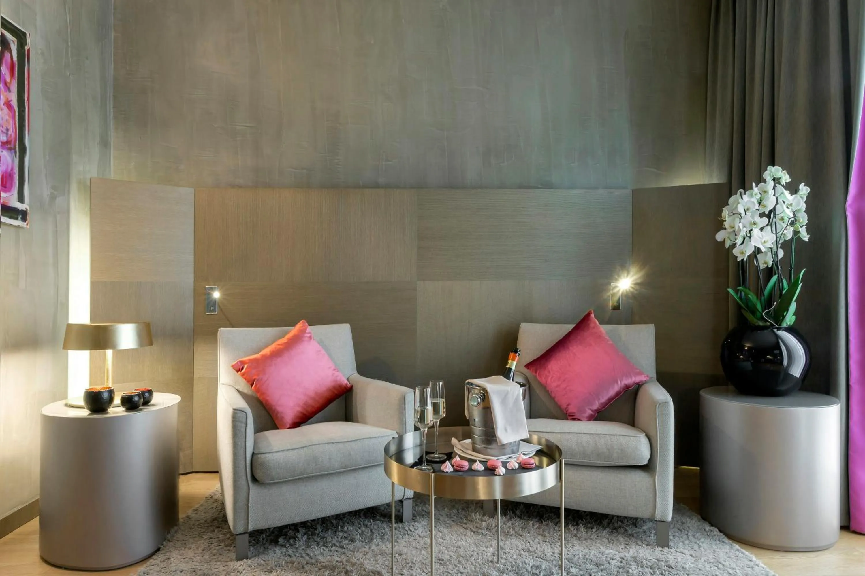 Photo of the whole room in Rosa Grand Milano - Starhotels Collezione