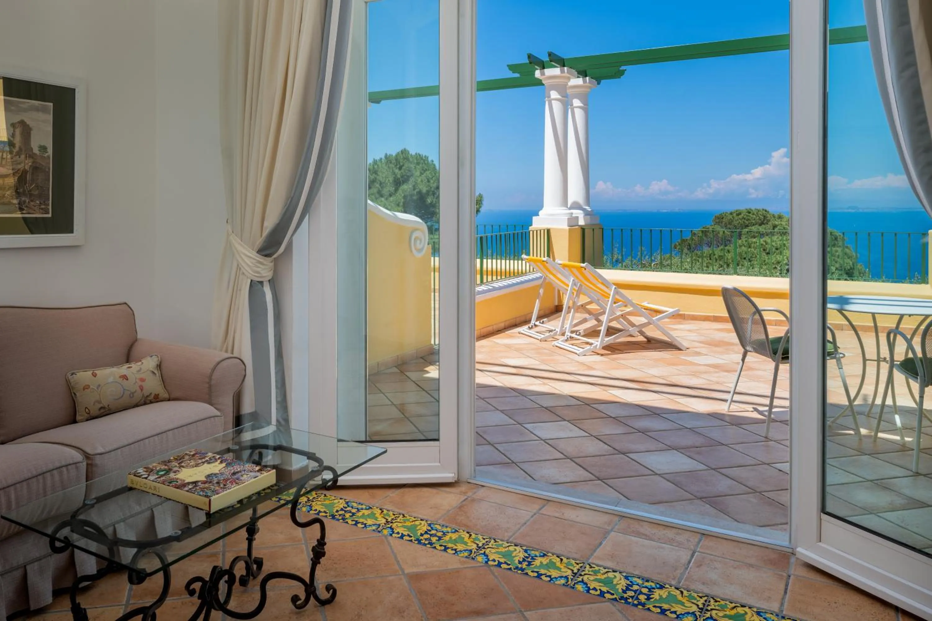 Junior Suite with Sea View - not cliff side in Hotel Caesar Augustus