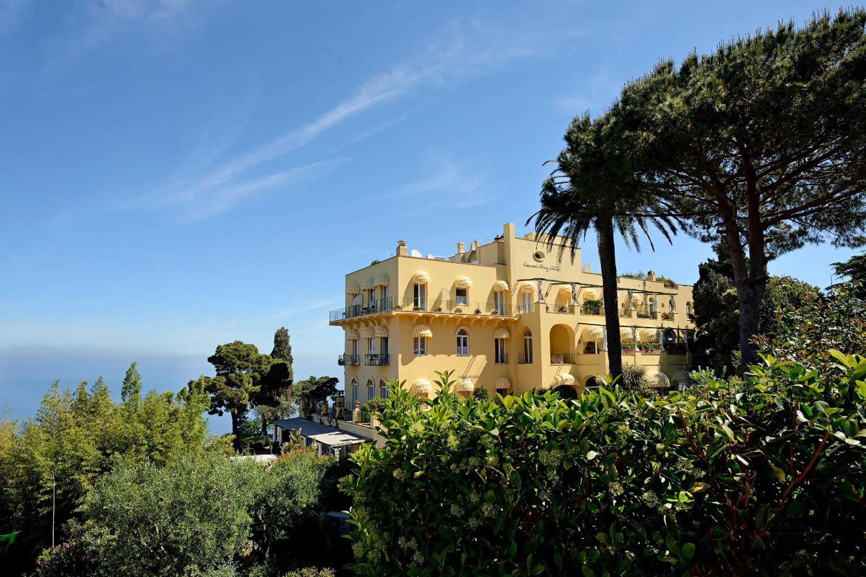 Bird's eye view in Hotel Caesar Augustus