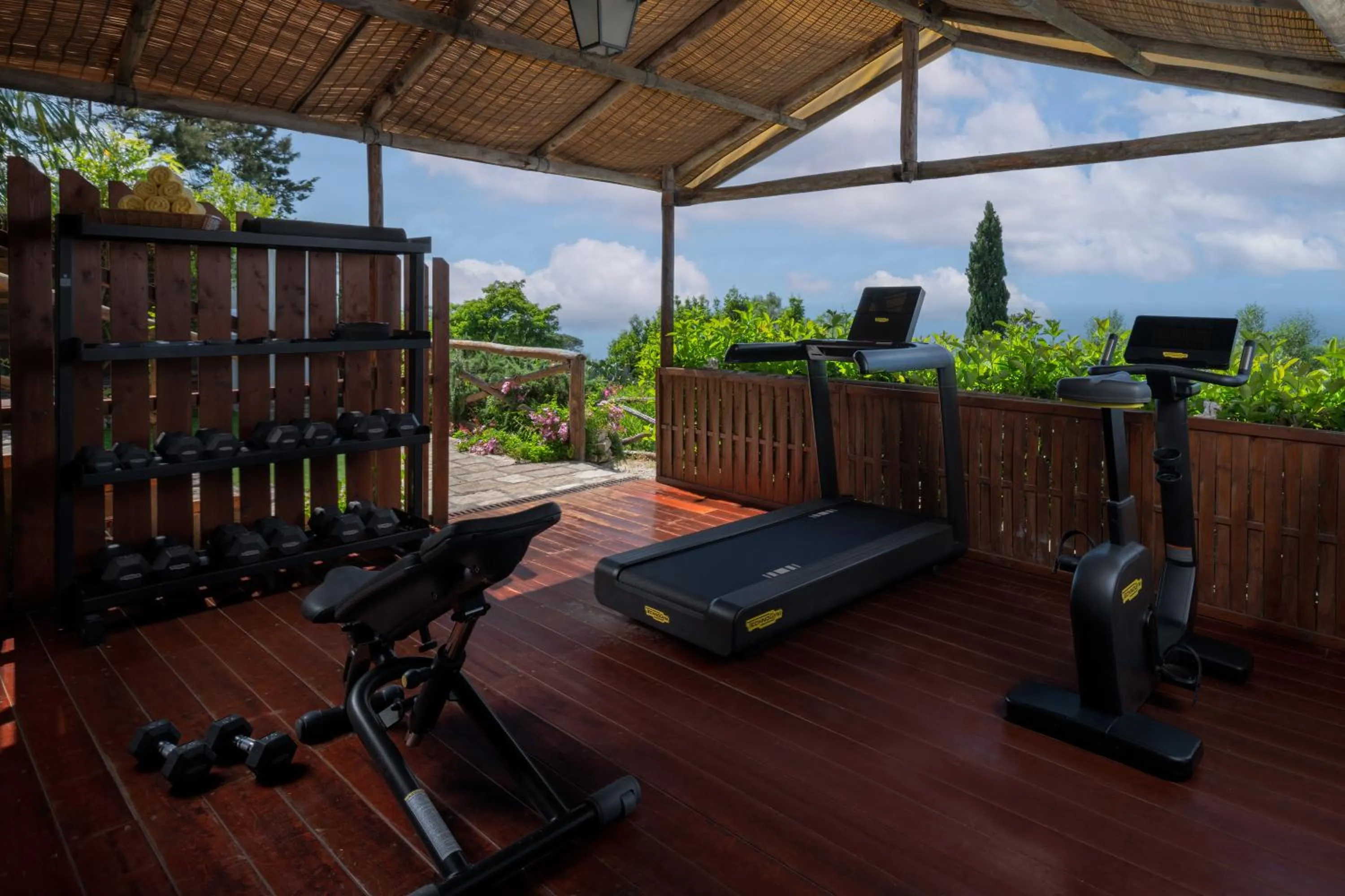 Garden in Hotel Caesar Augustus