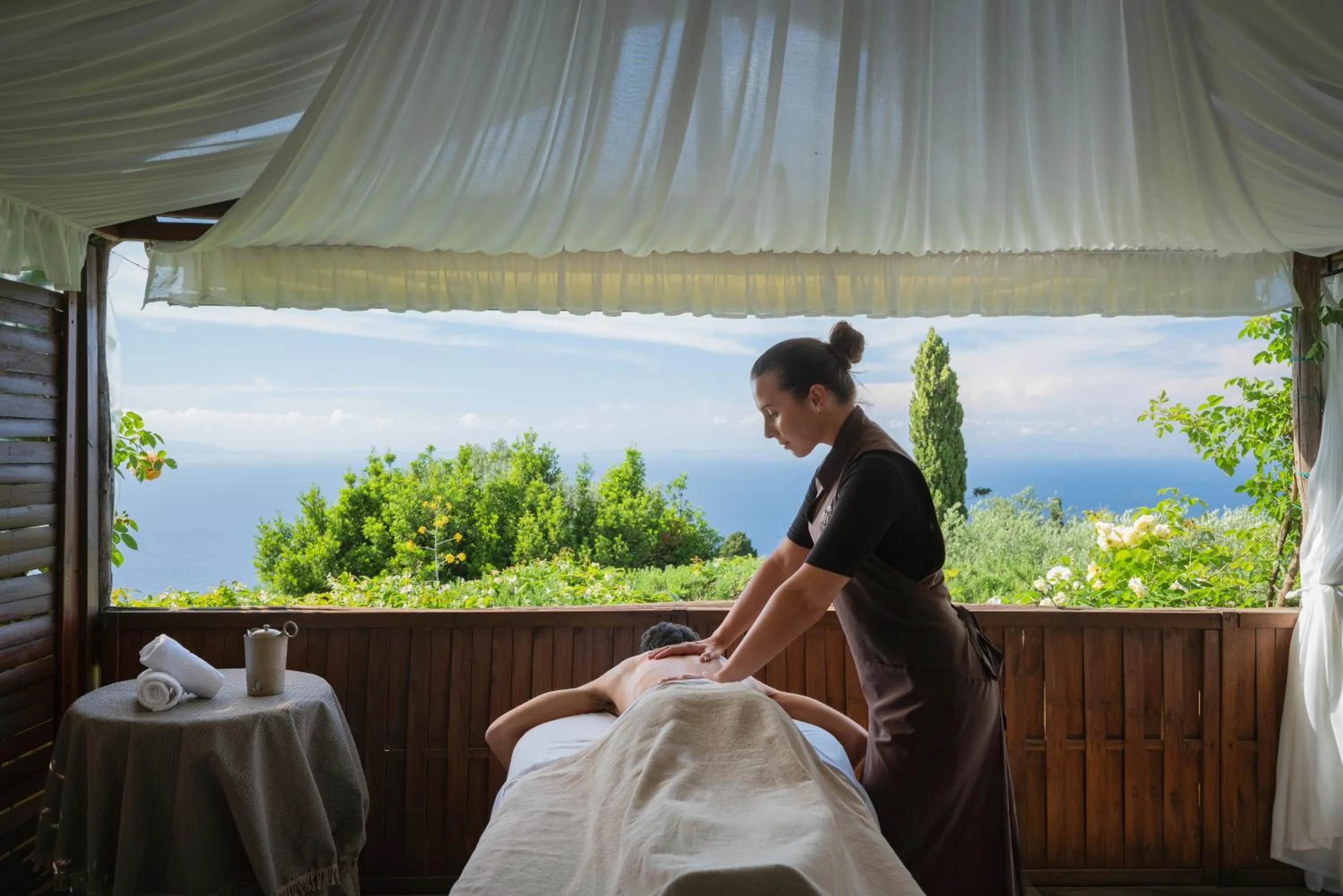 Garden in Hotel Caesar Augustus