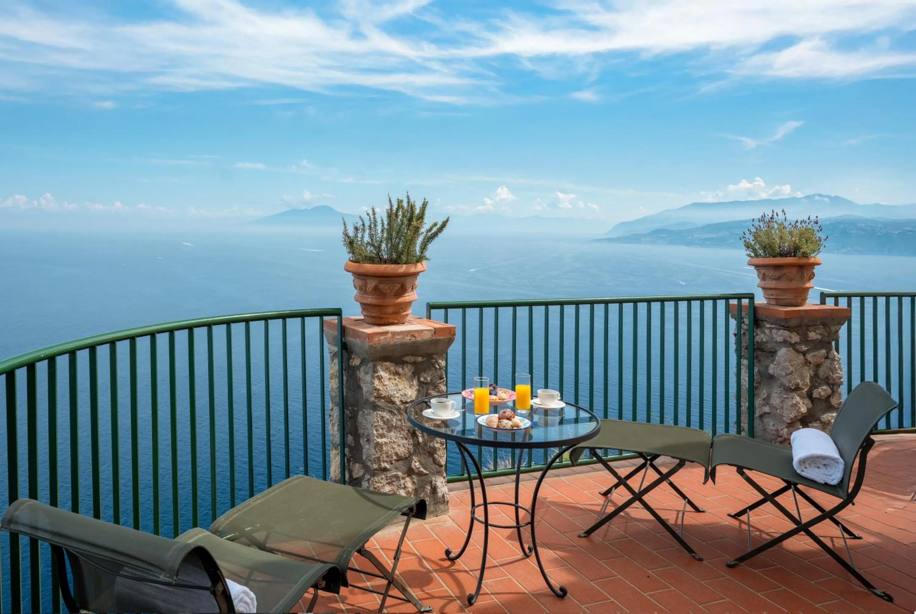 Balcony/Terrace in Hotel Caesar Augustus