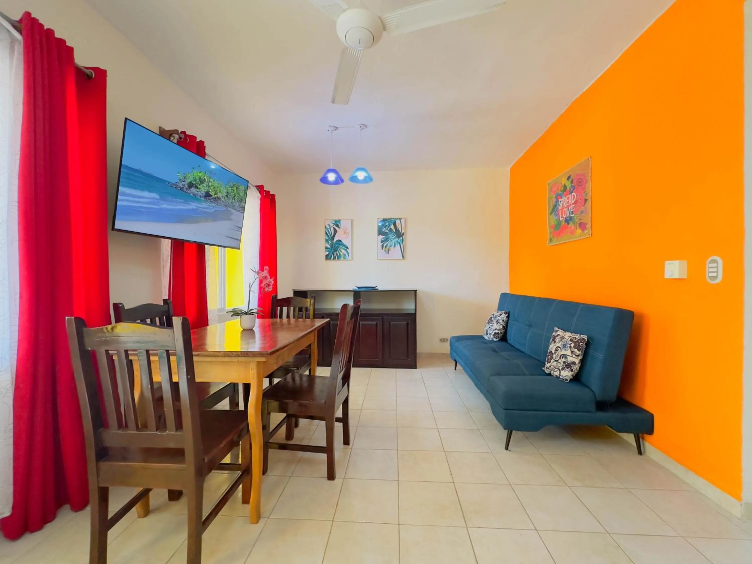 Living room in Hermosa Paradise