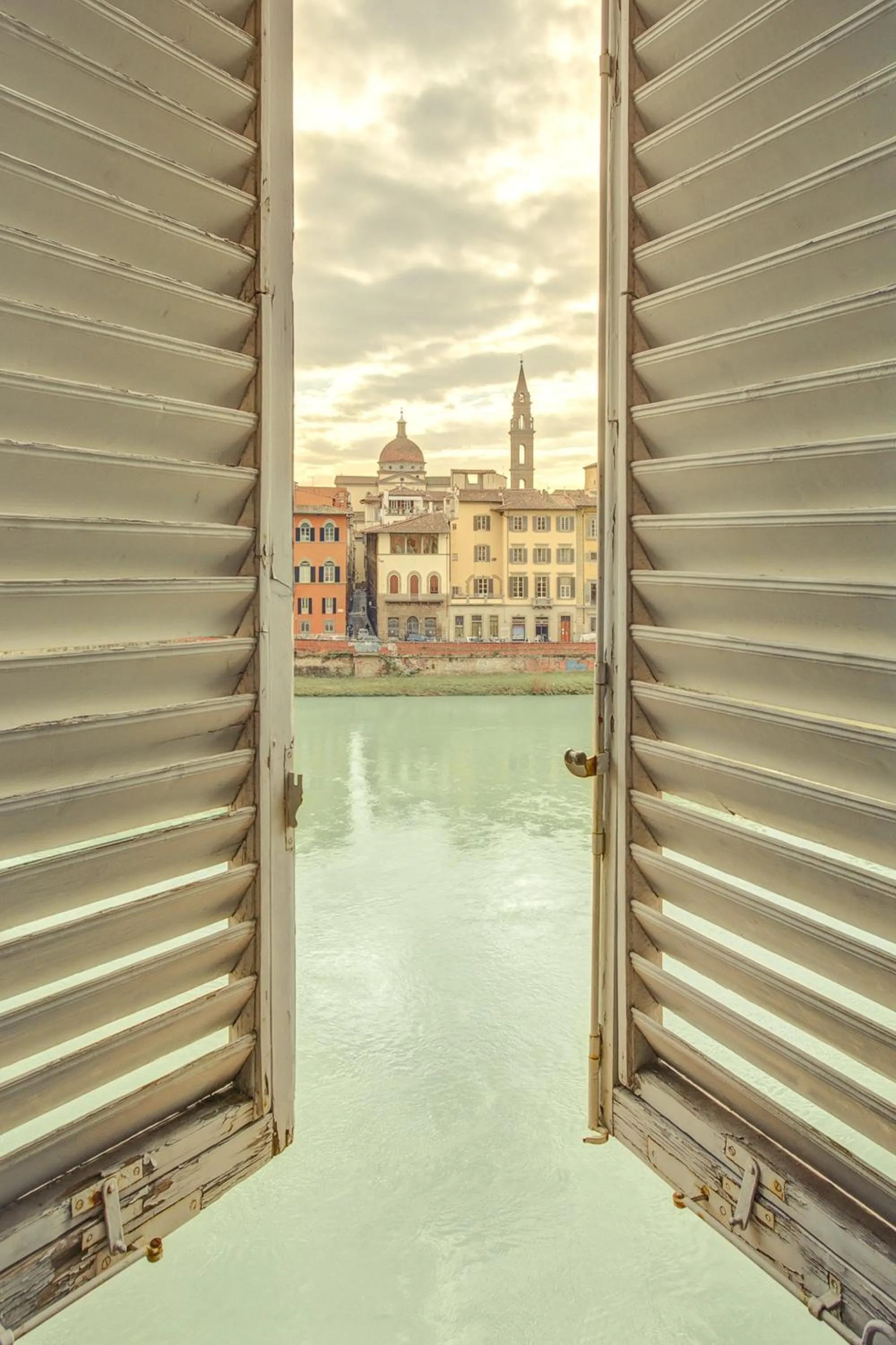 River view in Hotel Bretagna Heritage - Alfieri Collezione