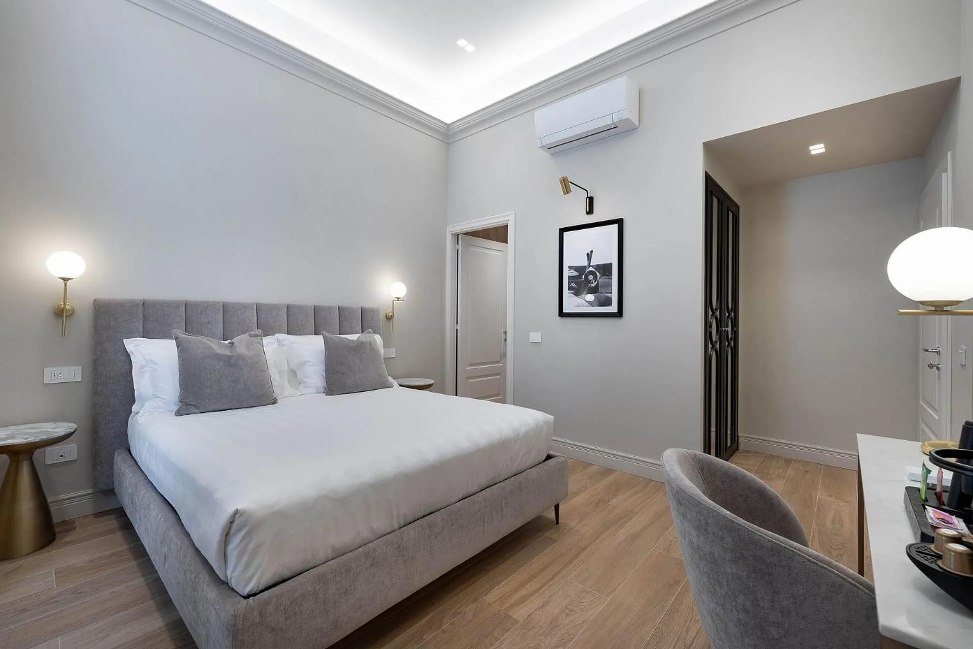 Bed in Hotel Ungherese Small Luxury Hotel