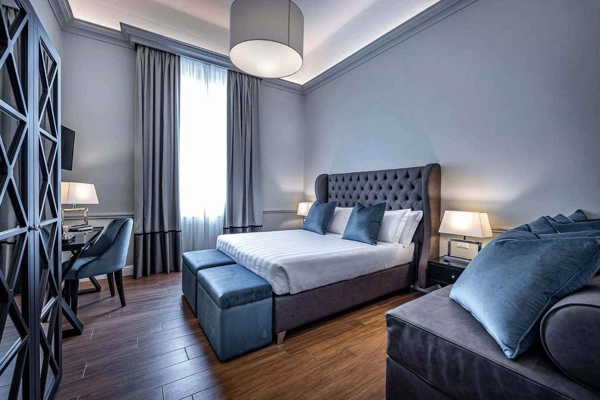 Bed in Hotel Ungherese Small Luxury Hotel