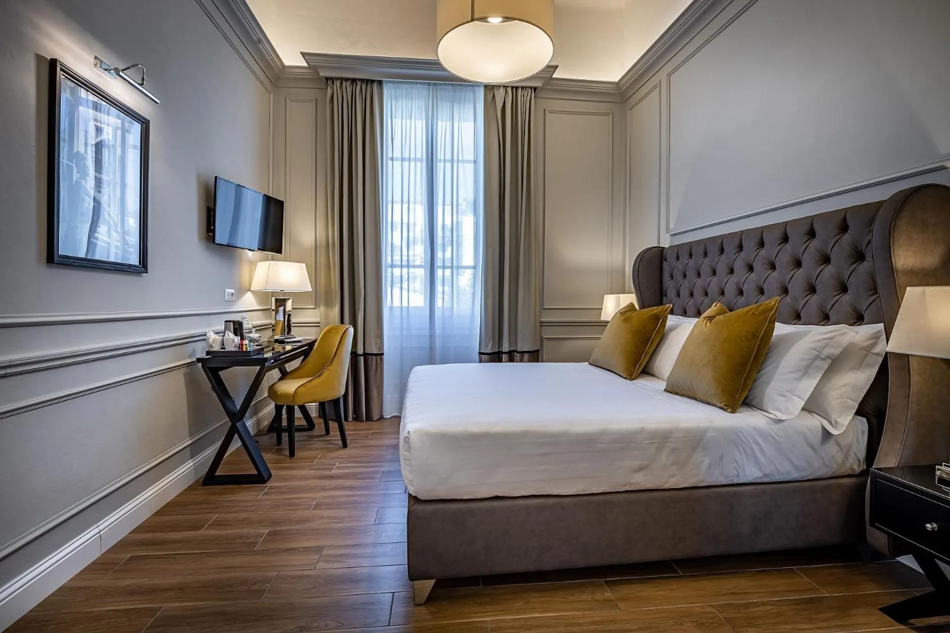 Bed in Hotel Ungherese Small Luxury Hotel