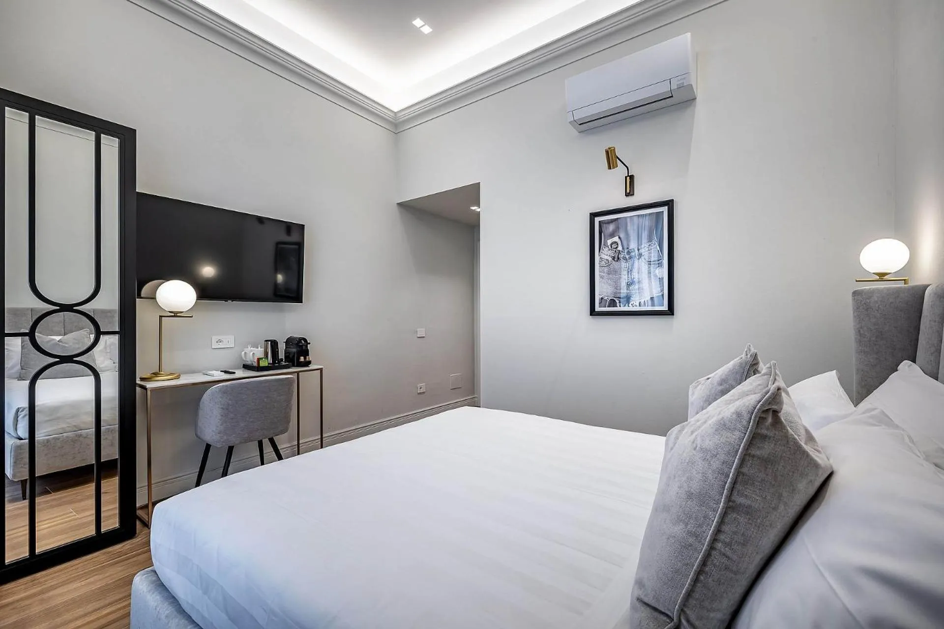 Bed in Hotel Ungherese Small Luxury Hotel