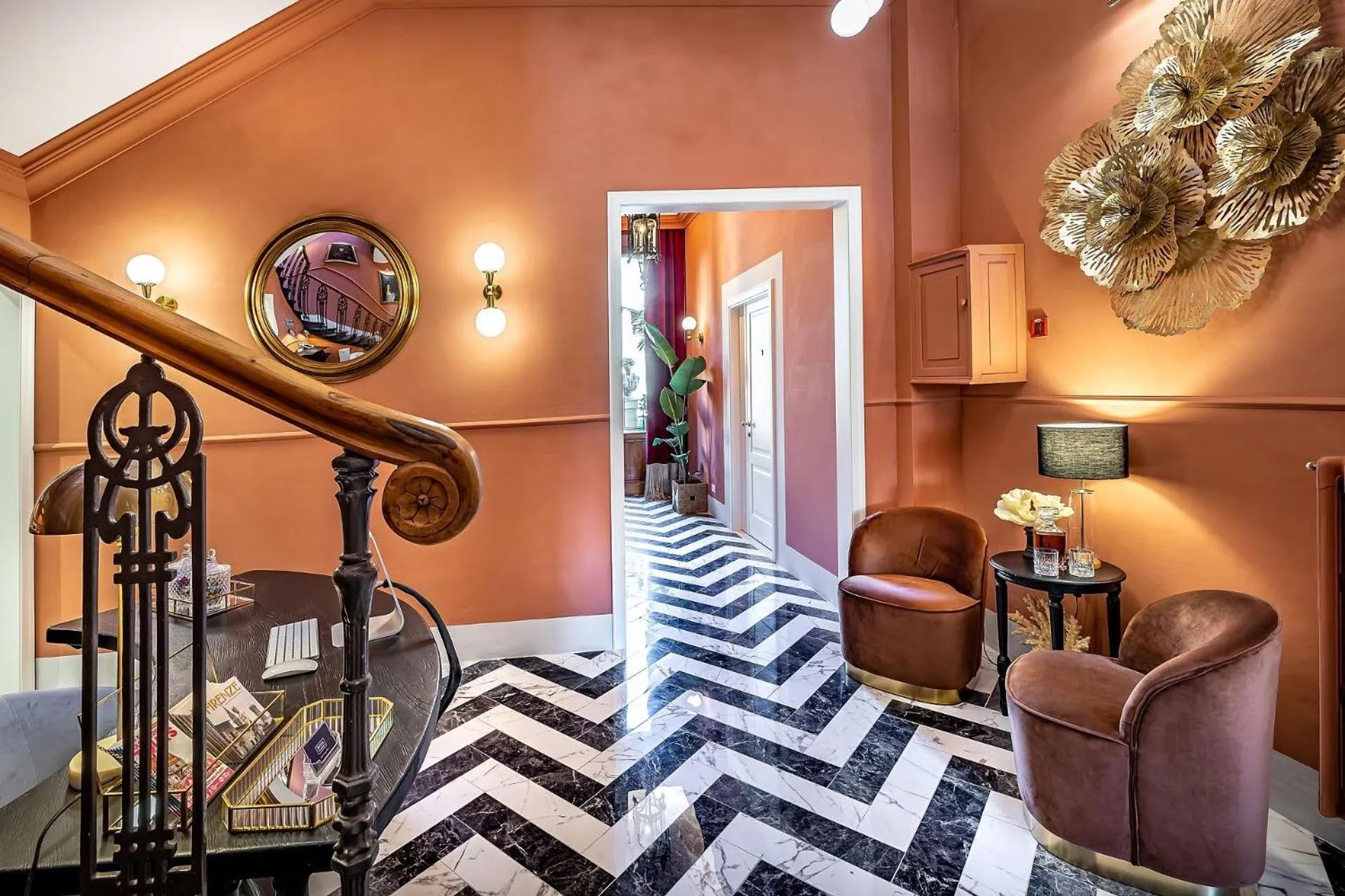 Lobby or reception in Hotel Ungherese Small Luxury Hotel