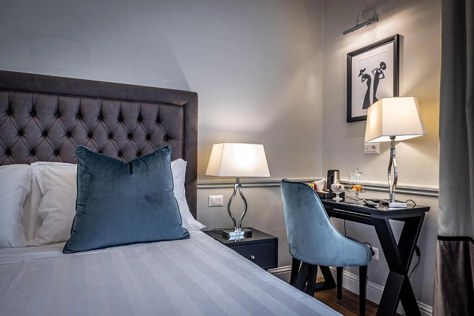 Bed in Hotel Ungherese Small Luxury Hotel