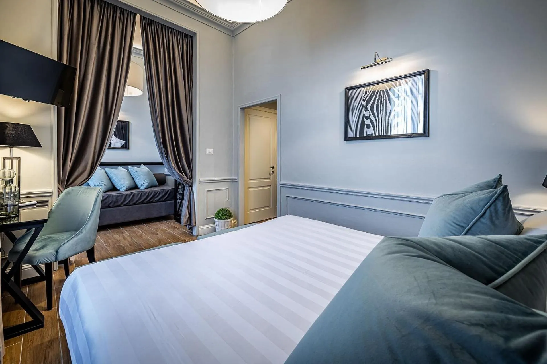 Bed in Hotel Ungherese Small Luxury Hotel