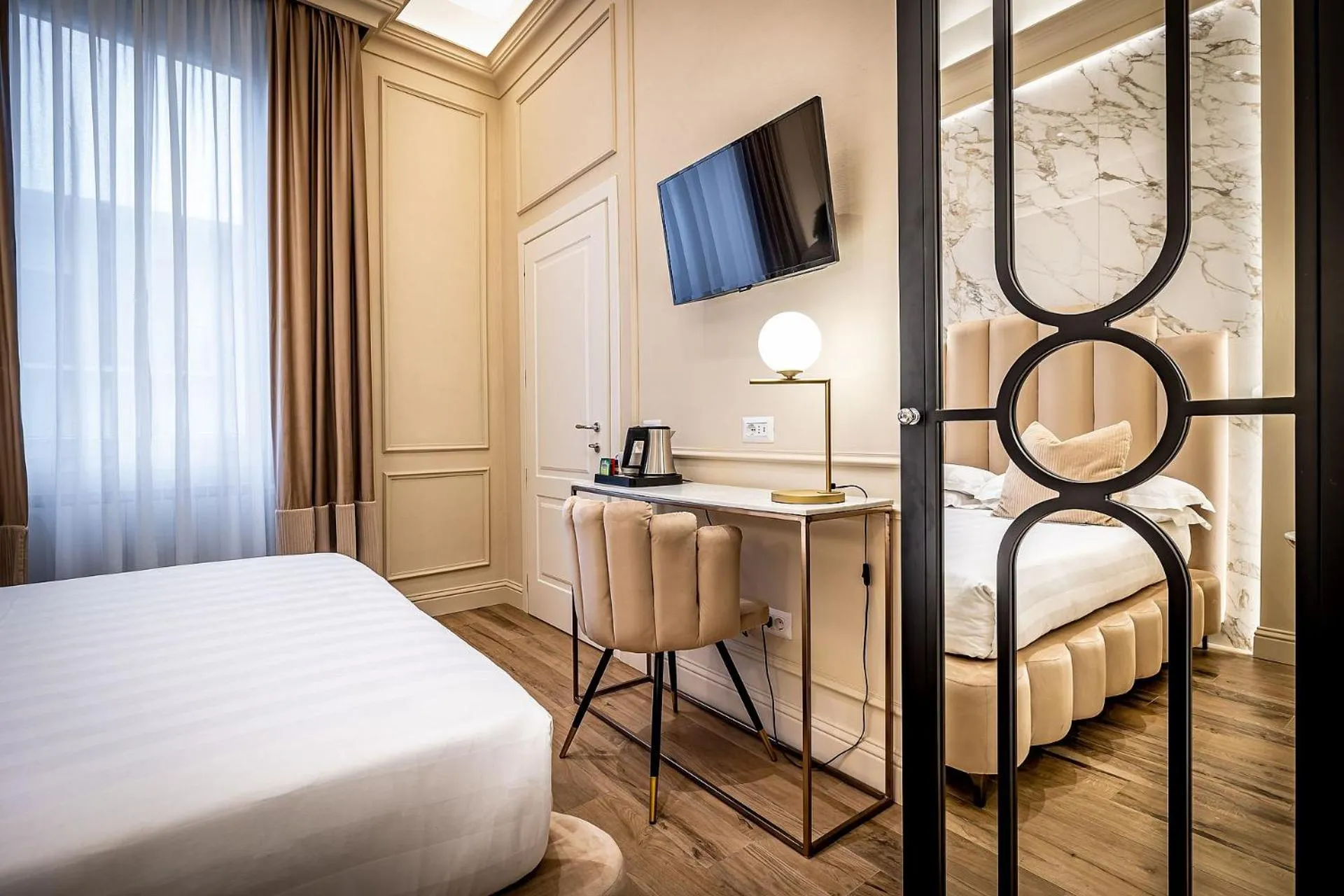 Bed in Hotel Ungherese Small Luxury Hotel